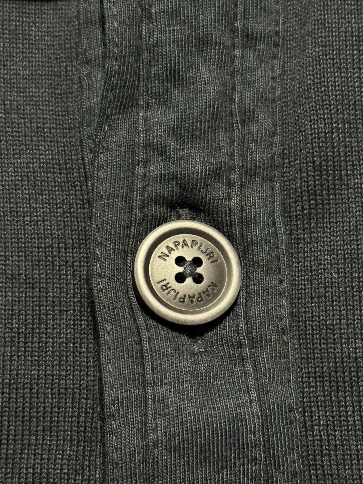 Napapijri Napapijri Geographic Button Down Cardigan Men's M NWT Size US M / EU 48-50 / 2 - 4 Thumbnail