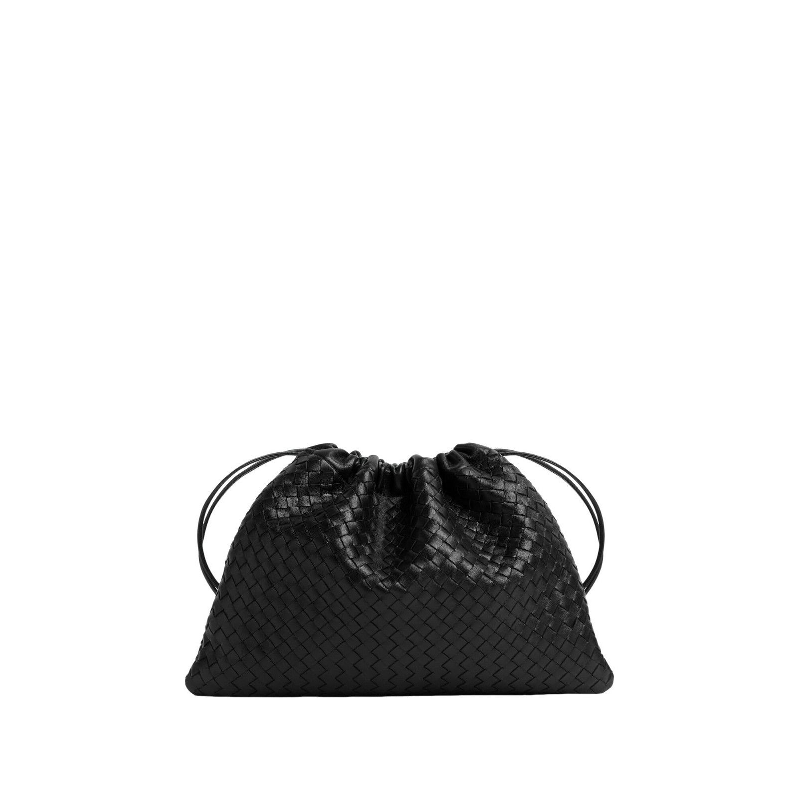 Bottega Veneta BOTTEGA VENETA Dustbag Handle $3300 Black Shoulder Bag New & Size ONE SIZE - 4 Thumbnail