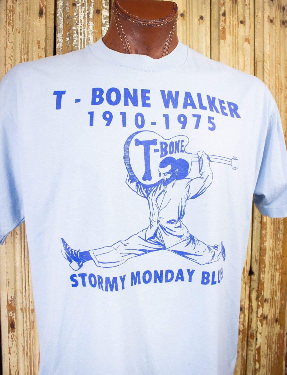 Band Tees × Vintage Vintage T-Bone Walker Stormy Monday Tribute T Shirt 80s Size US XXL / EU 58 / 5 - 2 Thumbnail
