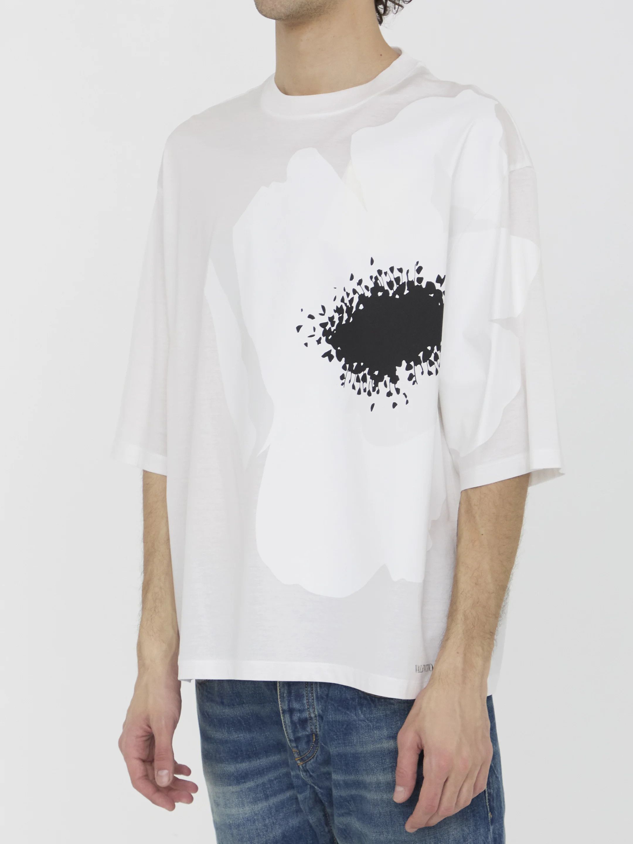 Valentino o1y0525 T-Shirt in White Size US XXL / EU 58 / 5 - 2 Thumbnail