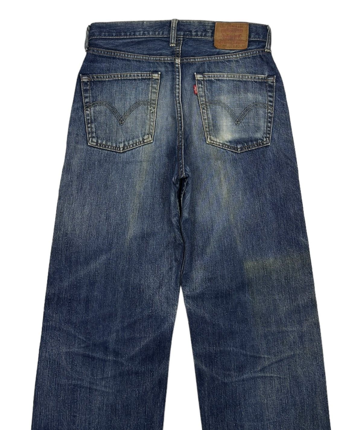 JNCO VINTAGE LEVIS 504 BAGGY DISTRESS DENIM BAGGY JEANS Size US 31 - 8 Thumbnail