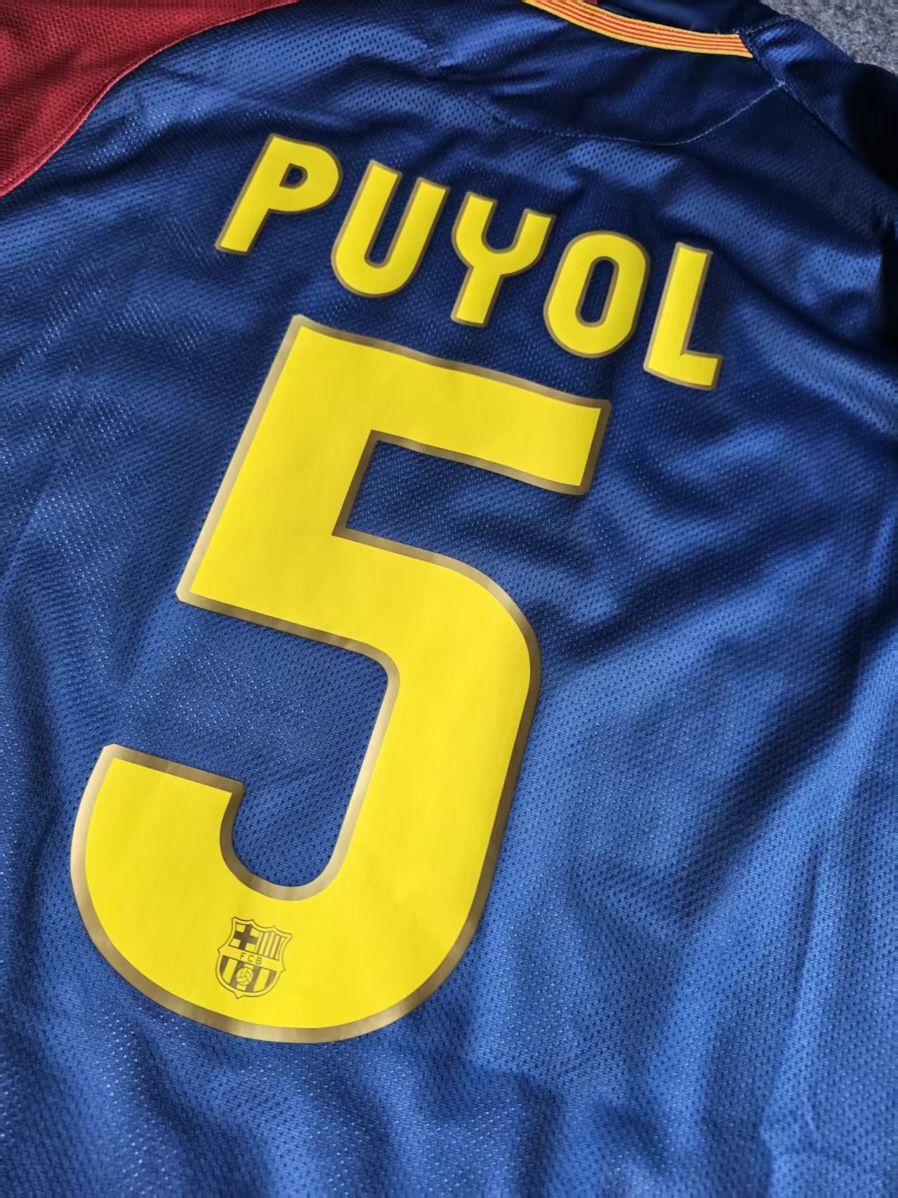 Other 2009 Barcelona #5 Carles Puyol Jersey Size US S / EU 44-46 / 1 - 2 Thumbnail