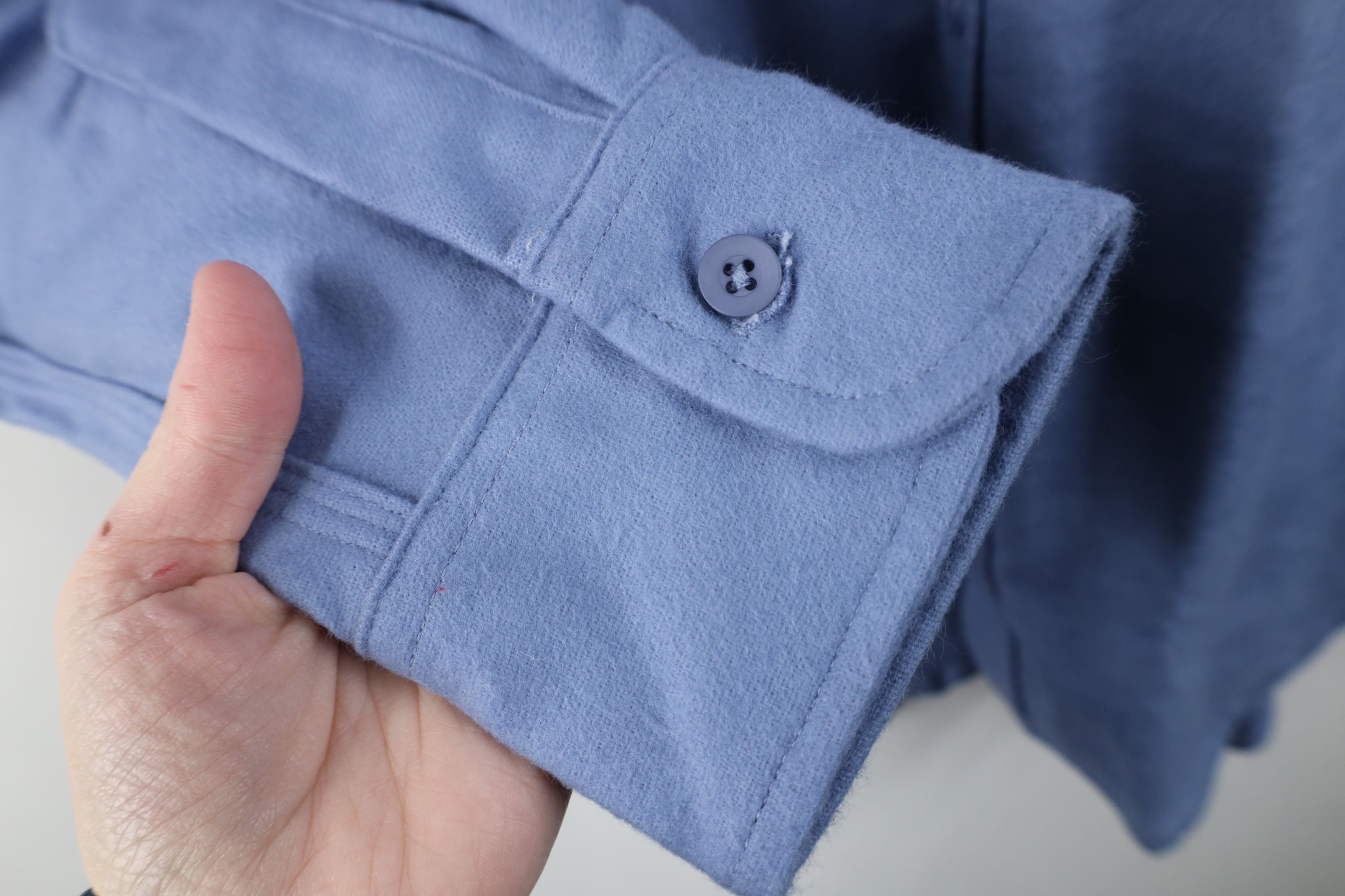 Carhartt Deadstock Vintage 80s Carhartt Chamois Cloth Button Shirt Size US M / EU 48-50 / 2 - 8 Thumbnail