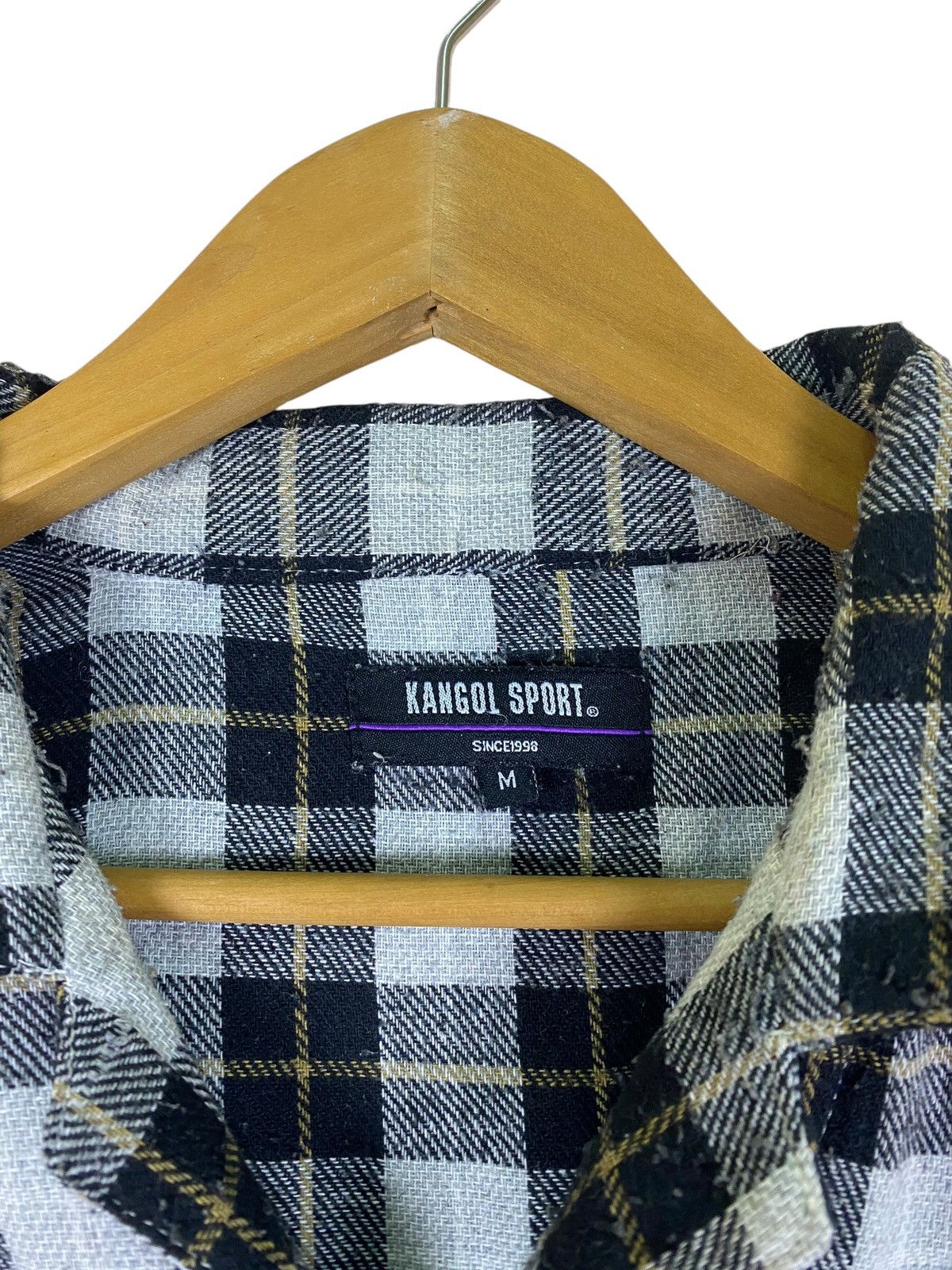 Kangol Kangol Sport Flannel Button Up LS Shirt Size US M / EU 48-50 / 2 - 8 Thumbnail