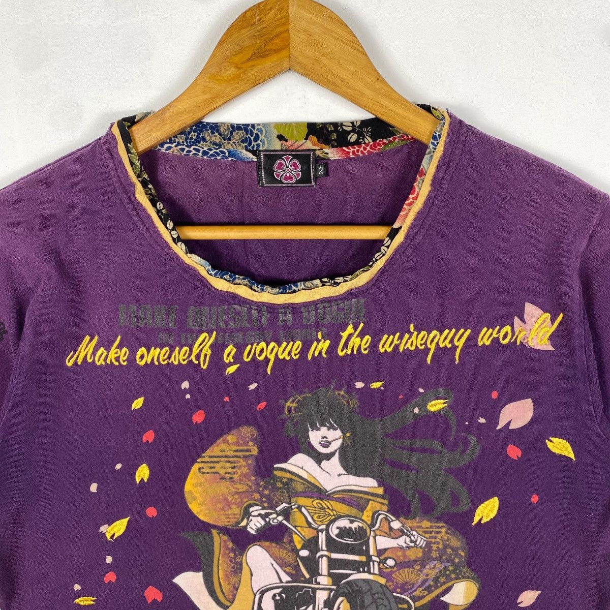 Japanese Brand Japanese Brand Make Oneself A Vogue Japanese Oriental Tee Size US M / EU 48-50 / 2 - 2 Thumbnail