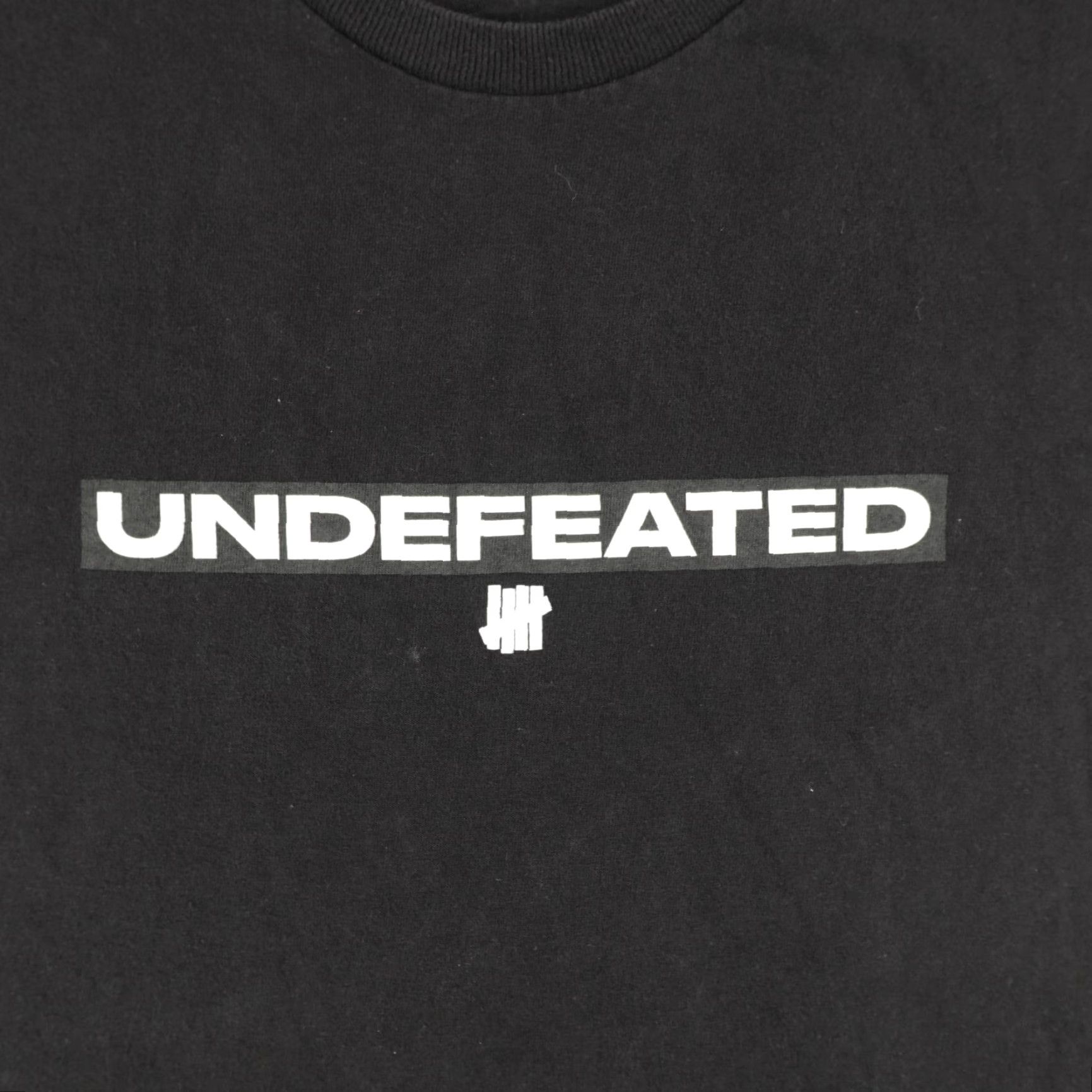 Undefeated VINTAGE Undefeated Cotton T-Shirt Mens Medium Black Streetwear Hip Hop 90s Skater Size US M / EU 48-50 / 2 - 3 Thumbnail