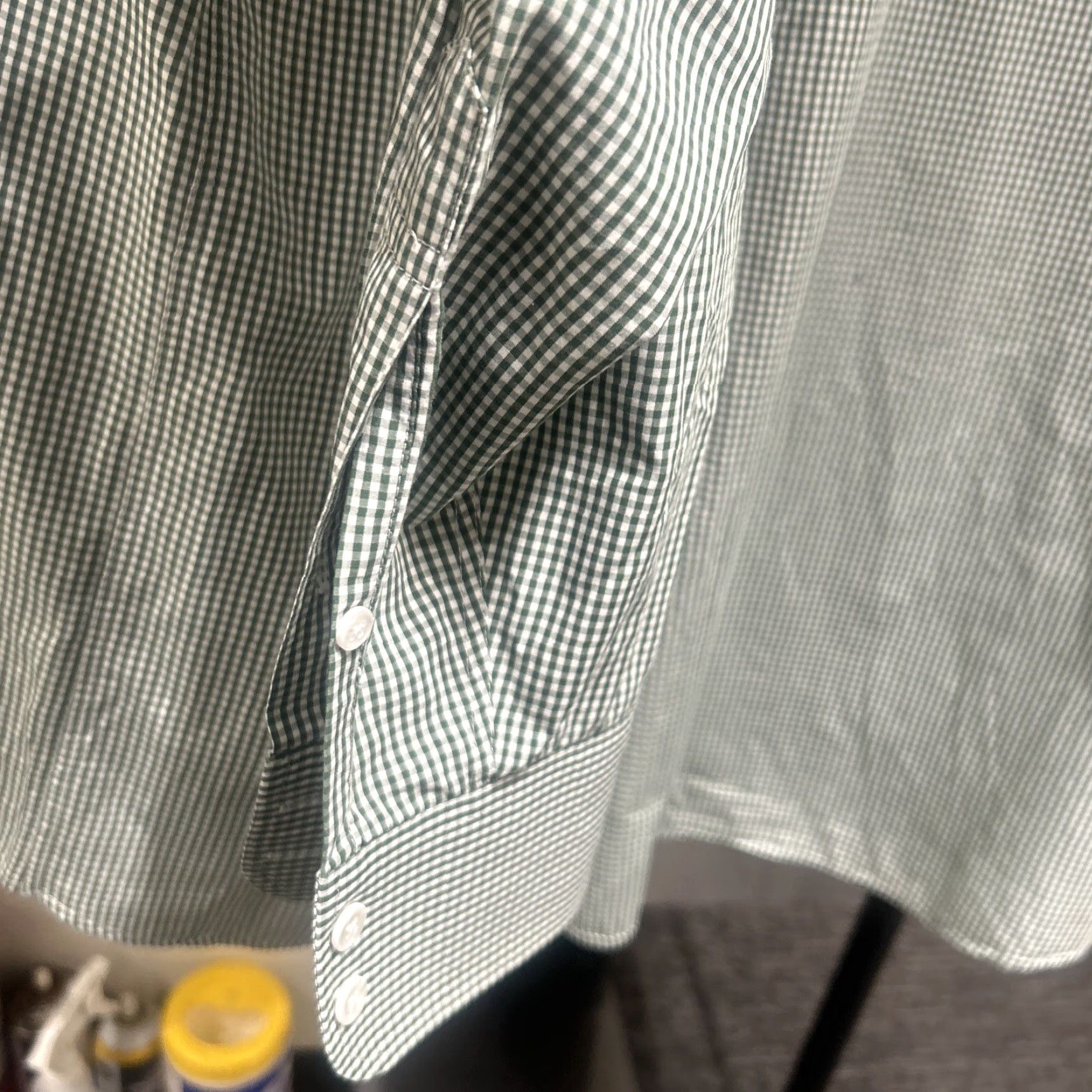 Vintage VINTAGE Bindle & Keep Dress Shirt Men 16.5 33 Green Check Casual Formal Luxury Regular Sleeve Long Shirt Mens Size US XL / EU 56 / 4 - 5 Thumbnail