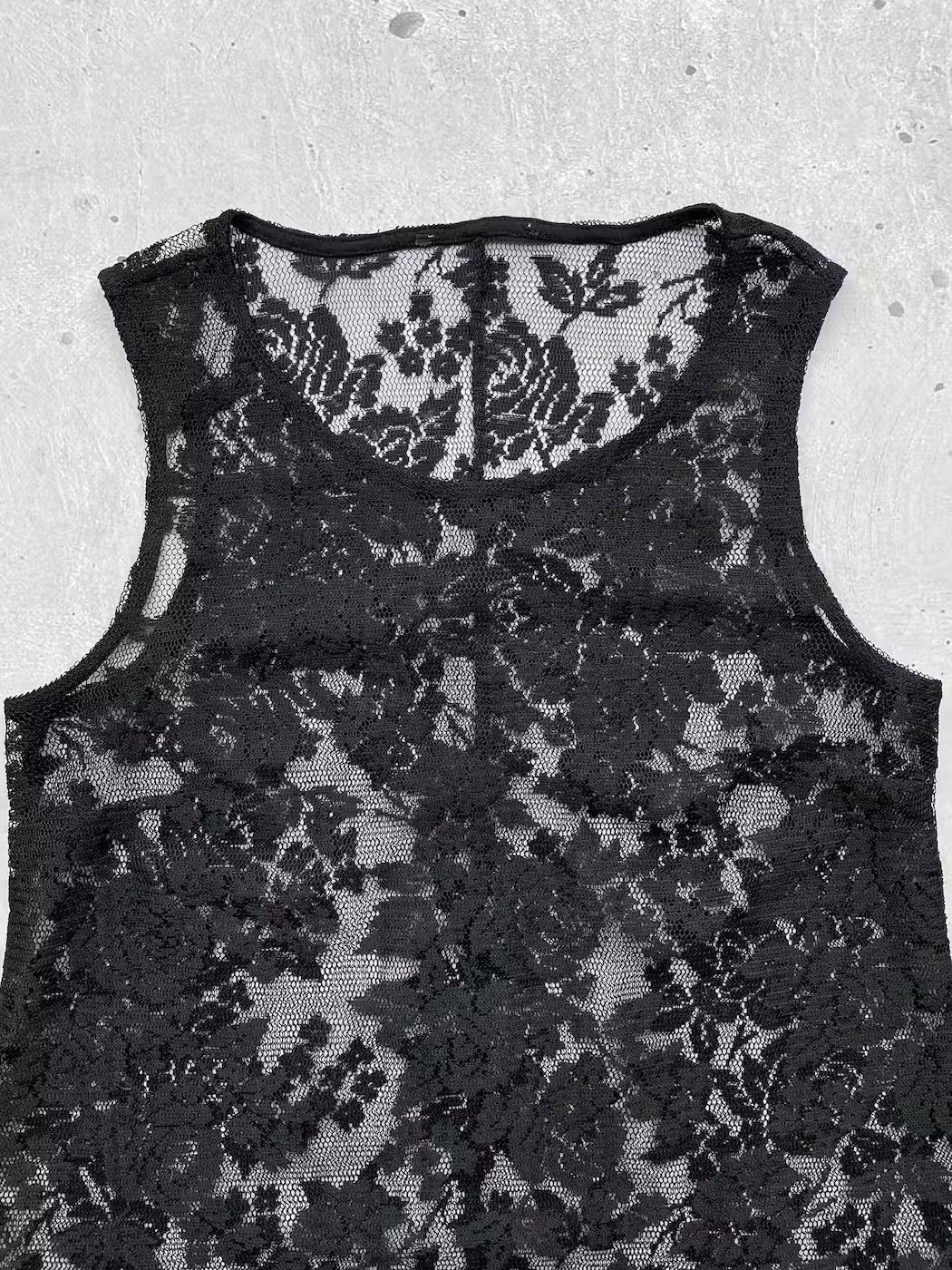 Japanese Brand × Vintage Vintage Mesh Tank Top Size M / US 6-8 / IT 42-44 - 2 Thumbnail
