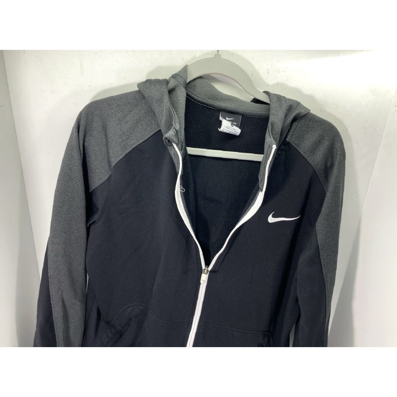 Nike Nike Elite Track Jacket Men Medium Black Full Zip Hood Therma Fit Fleece Lined Size US M / EU 48-50 / 2 - 6 Thumbnail