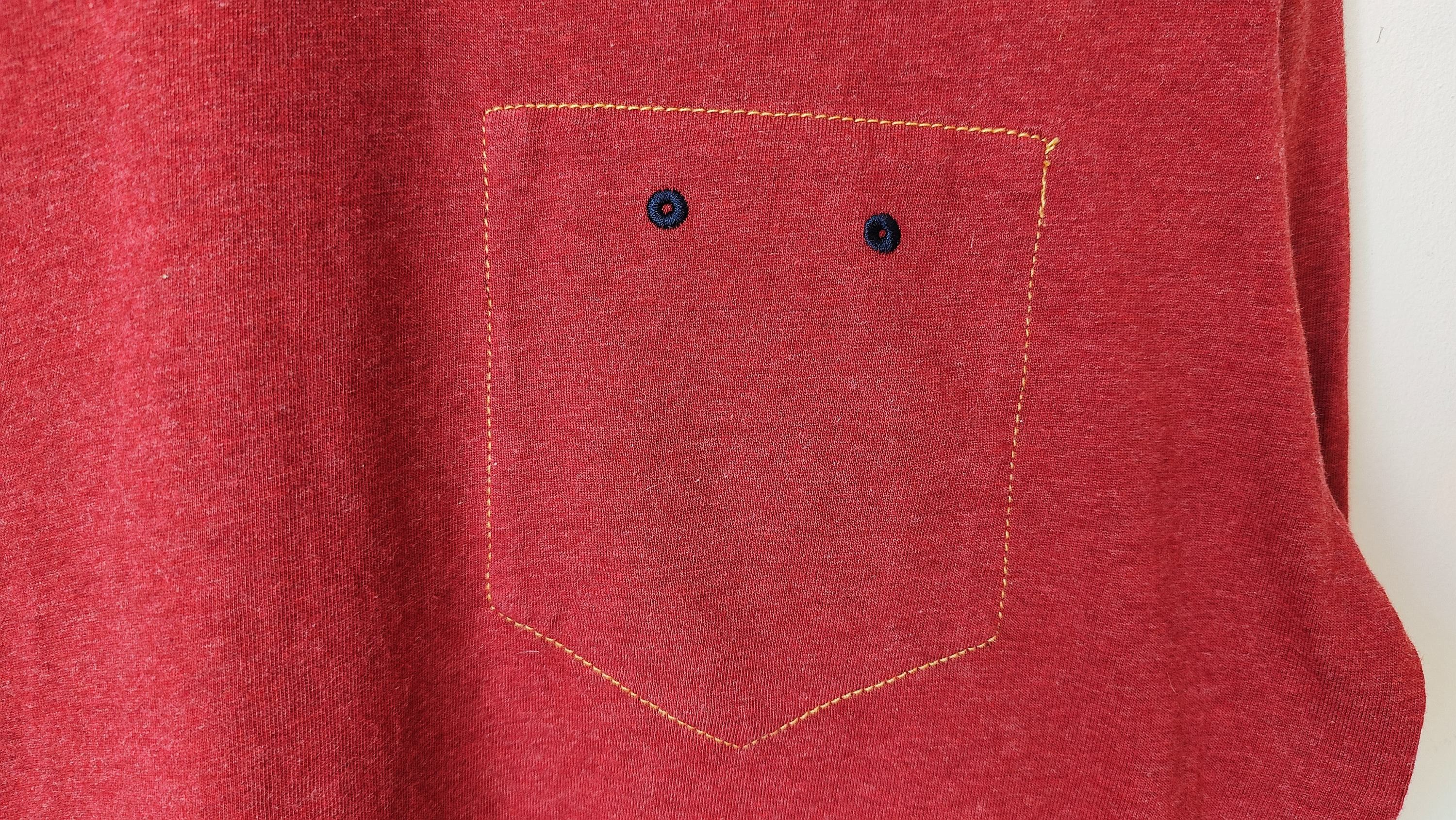 Evisu × Japanese Brand Evisu EIU Spell Out Denim Cuffs Longsleeve Size US XL / EU 56 / 4 - 2 Thumbnail