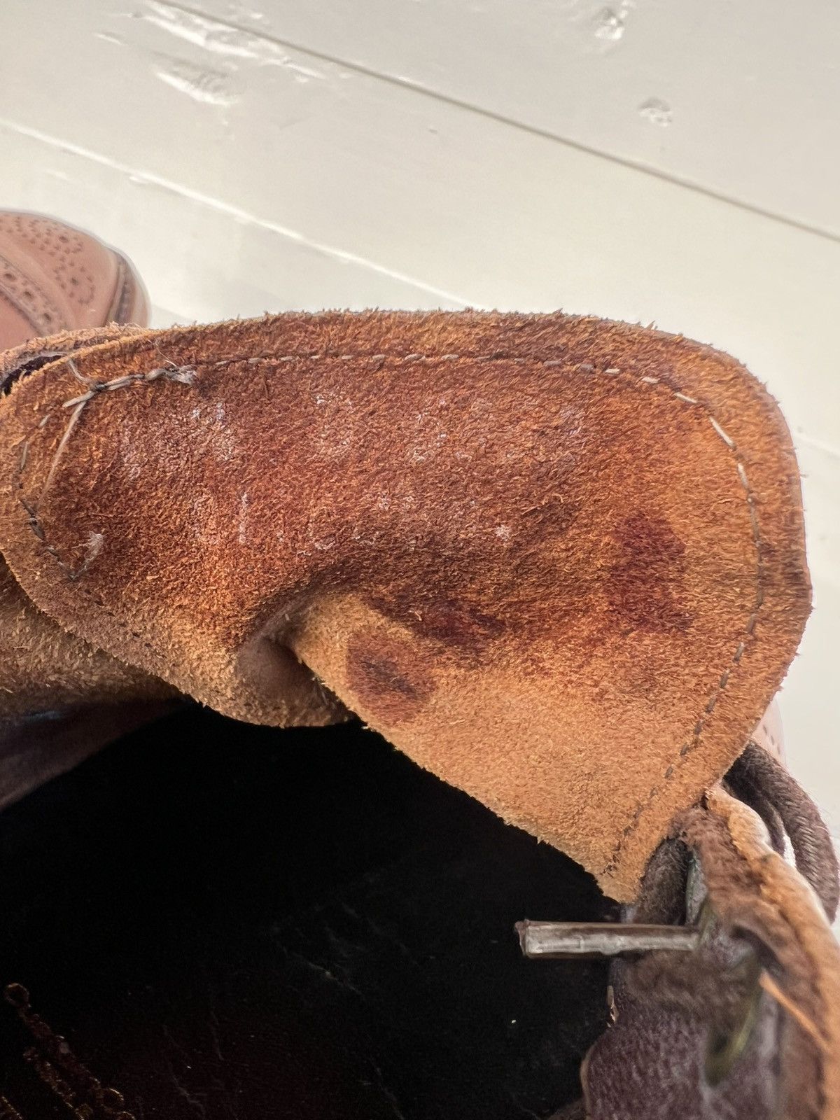 Allen Edmonds Allen Edmonds "STRANDMOK” Cap-Toe Oxfords Tan Dainite Sole Size US 10.5 / EU 43-44 - 19 Thumbnail