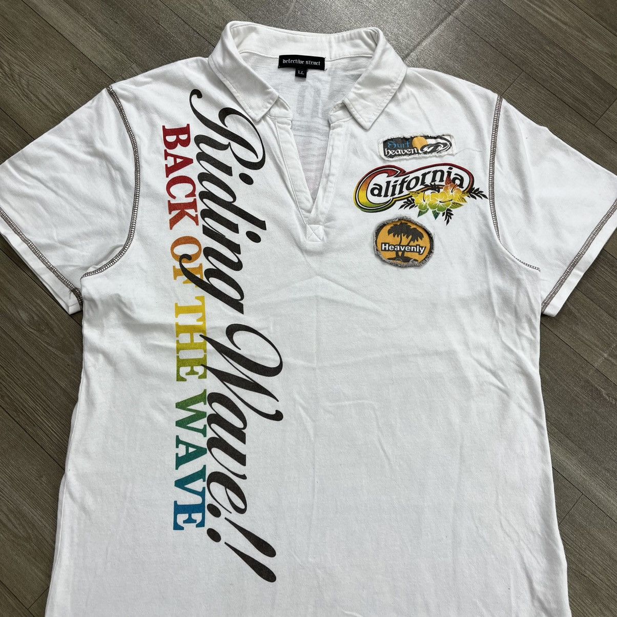 Hysteric Glamour 2000s Defective Struct Japanese Design Printed Y2K Style Tee Size US L / EU 52-54 / 3 - 10 Thumbnail