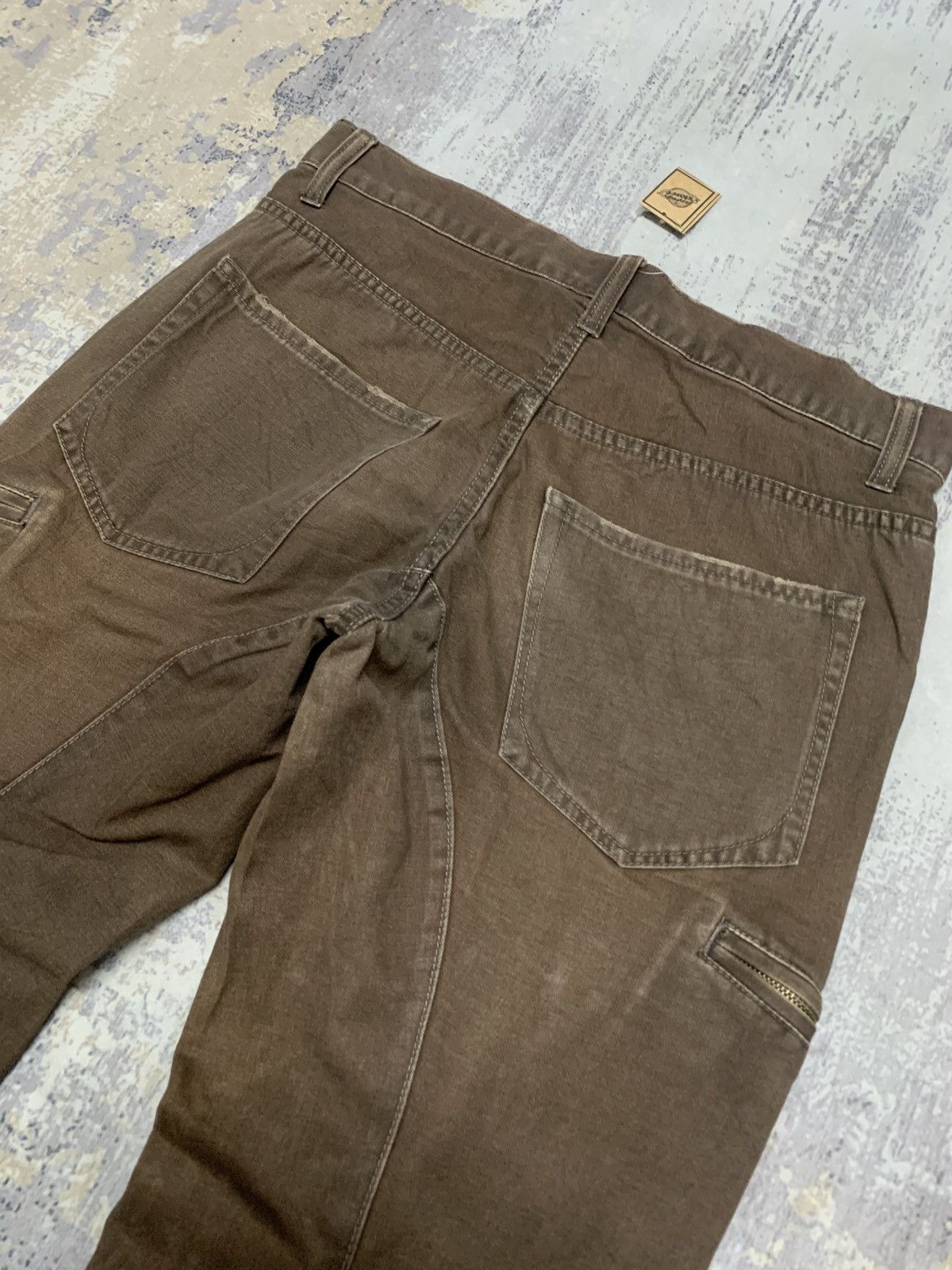 Japanese Brand Ifsixwasnine Style Vintage IKKA Flared Pants Size US 34 / EU 50 - 9 Thumbnail