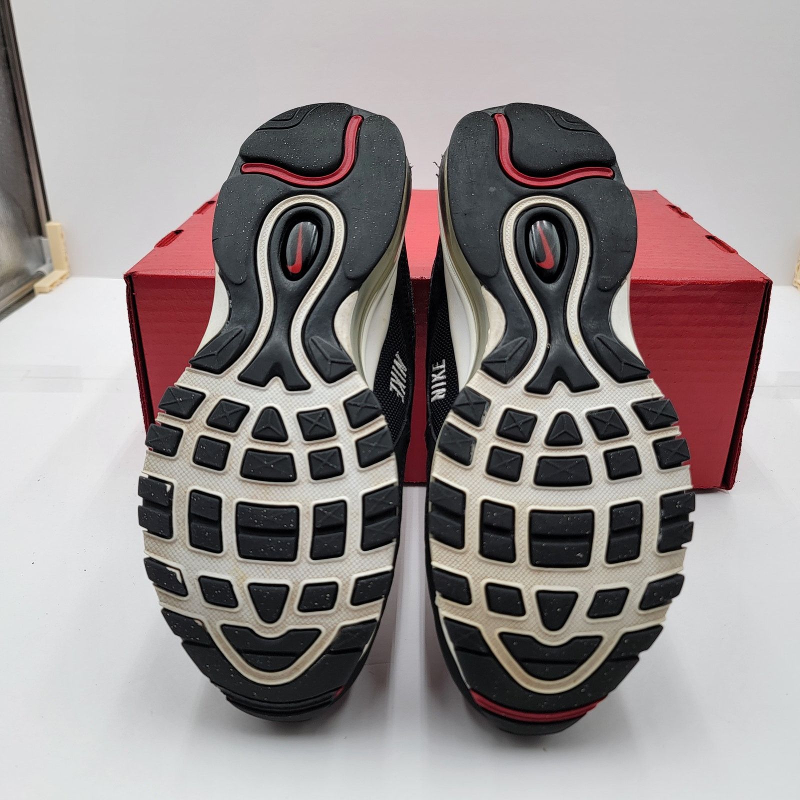 Nike Air Max 97 SE GS 'Black White' Sz 6Y AV3180 001 (198)