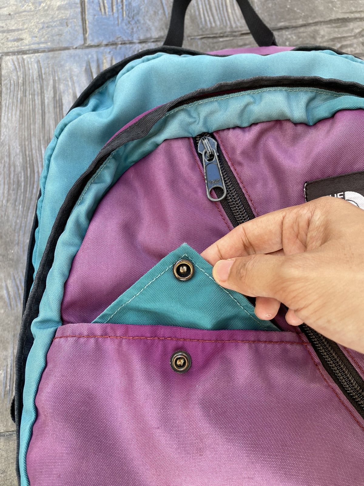 The North Face 🔥RARE🔥Vintage THE NORTH FACE Sunfaded Purple Label Daypack Size ONE SIZE - 19 Thumbnail