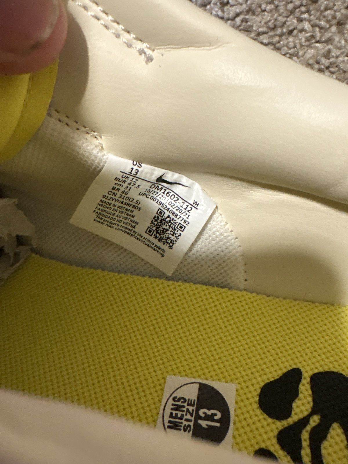 Off-White LOT 10 off white dunk Size US 13 / EU 46 - 6 Thumbnail