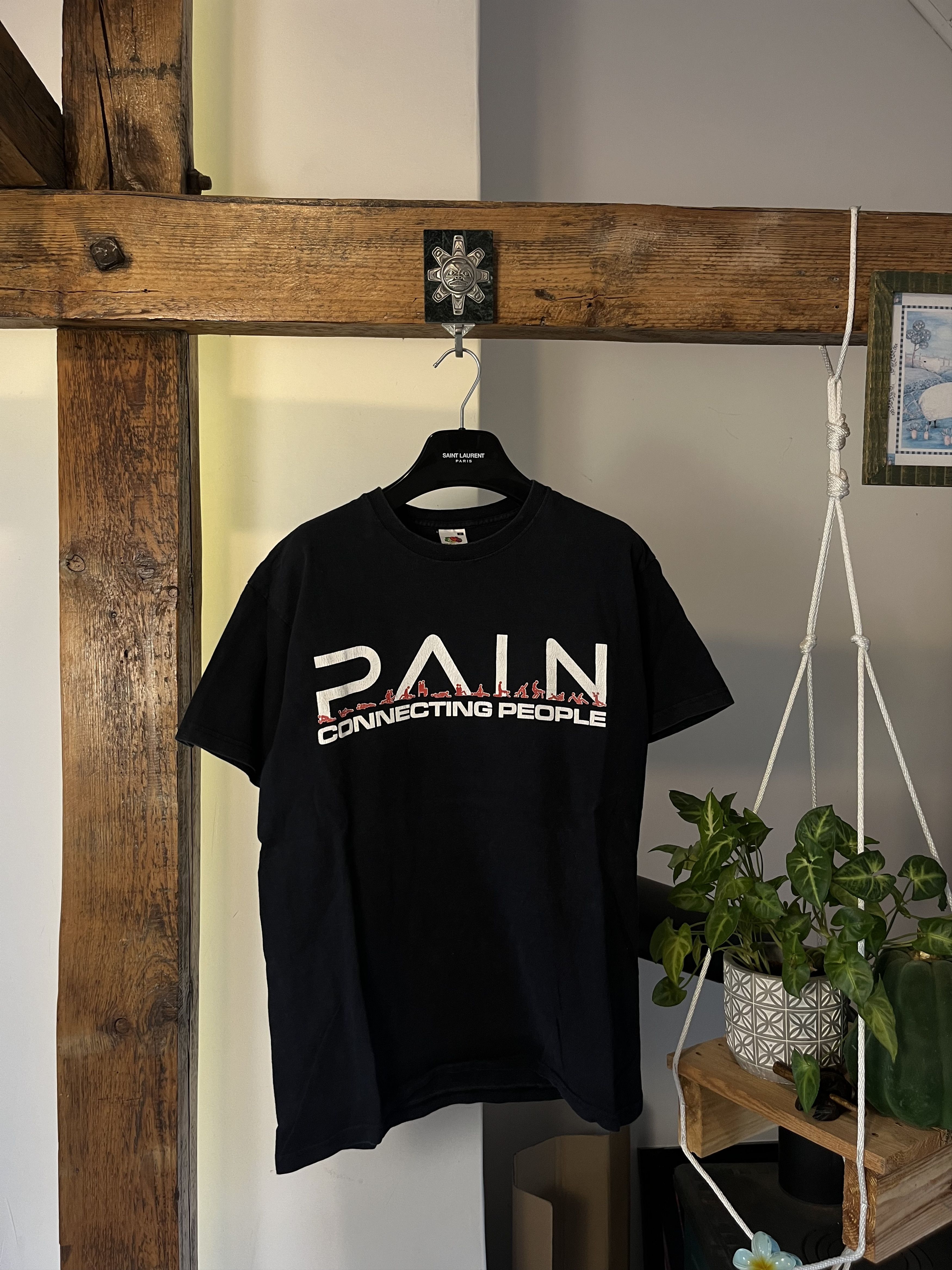 Band Tees × Vintage Rave Techno Pain Connecting People Size US M / EU 48-50 / 2 - 1 Thumbnail