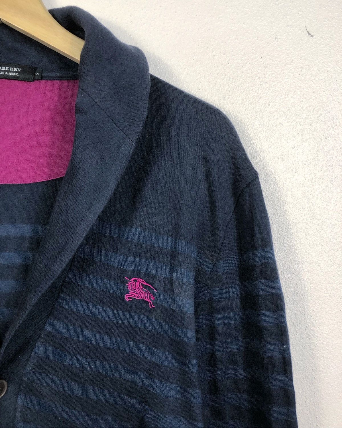 Burberry Rare Burberry Black Label Cardigan Sweater Size US M / EU 48-50 / 2 - 3 Thumbnail