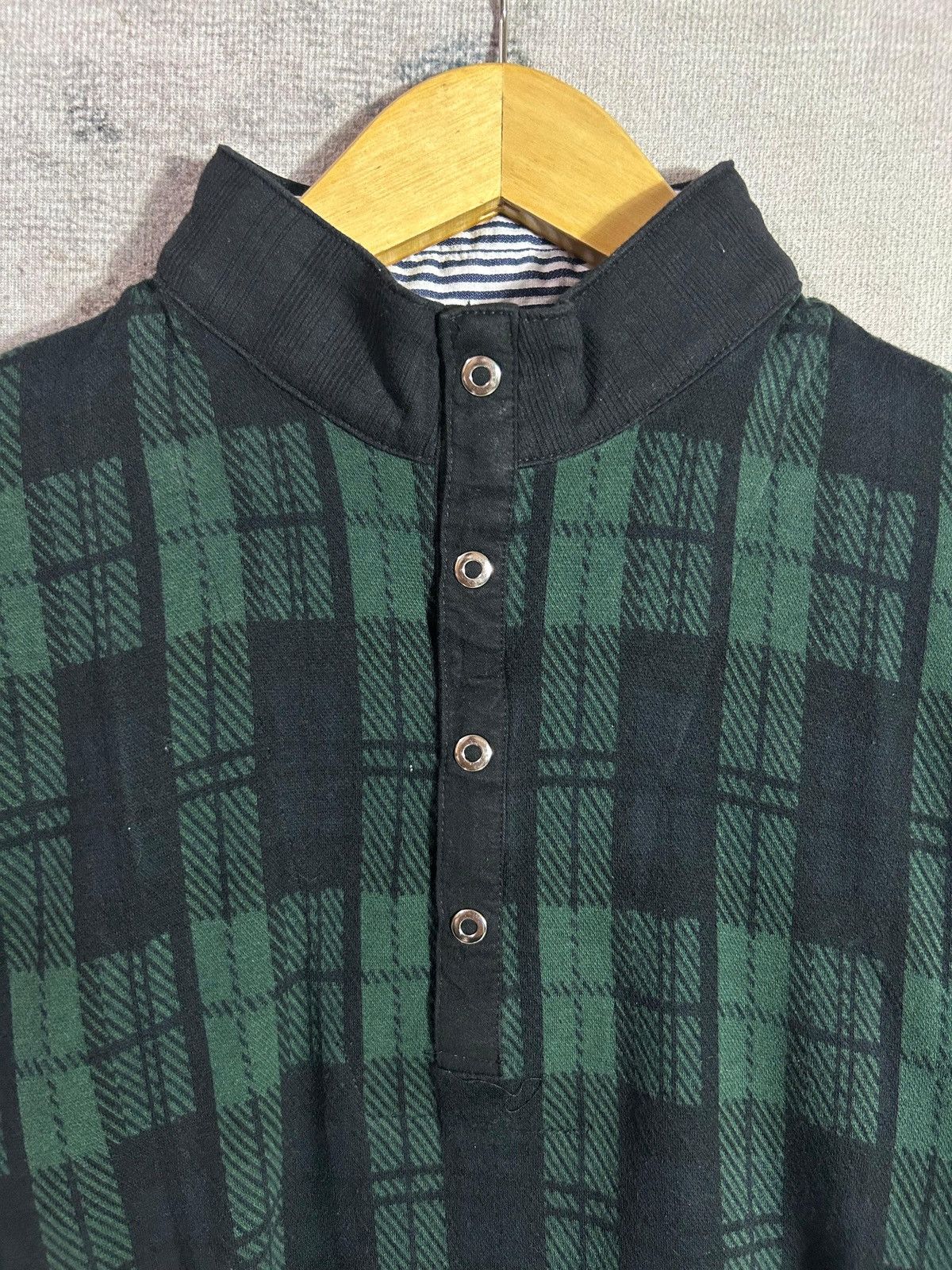 Hysteric Glamour Japan Double Layer Poem LongSleeve Button Shirt Punk Style Size US L / EU 52-54 / 3 - 4 Thumbnail