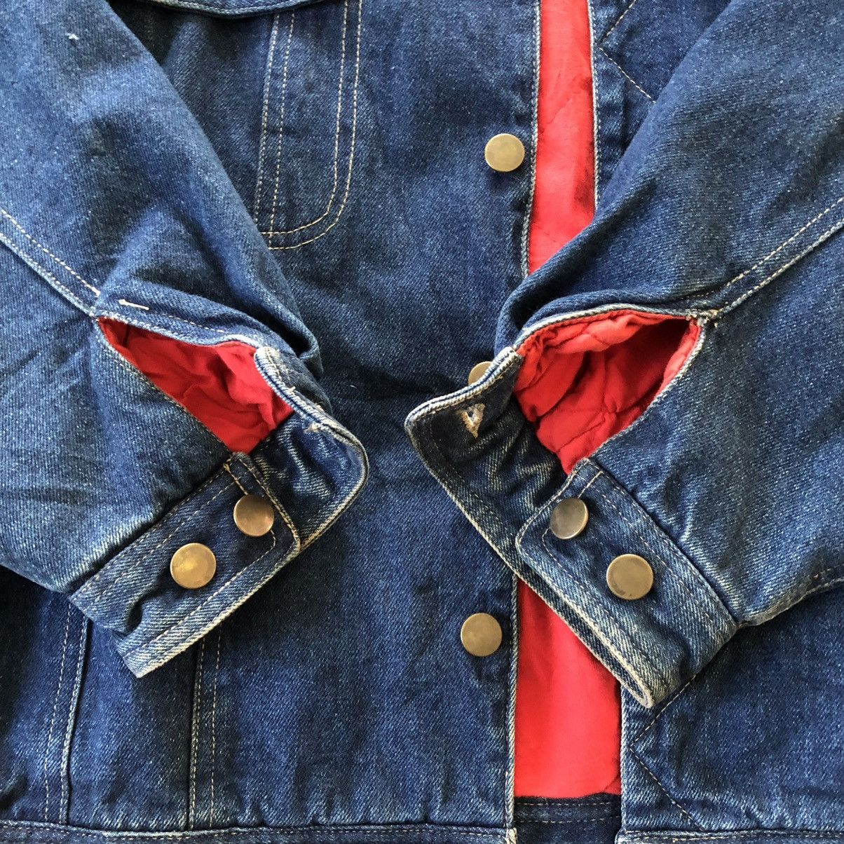 Vintage Pitch 45 Rugged Wear Buckle Back Denim Jacket Size US M / EU 48-50 / 2 - 12 Thumbnail