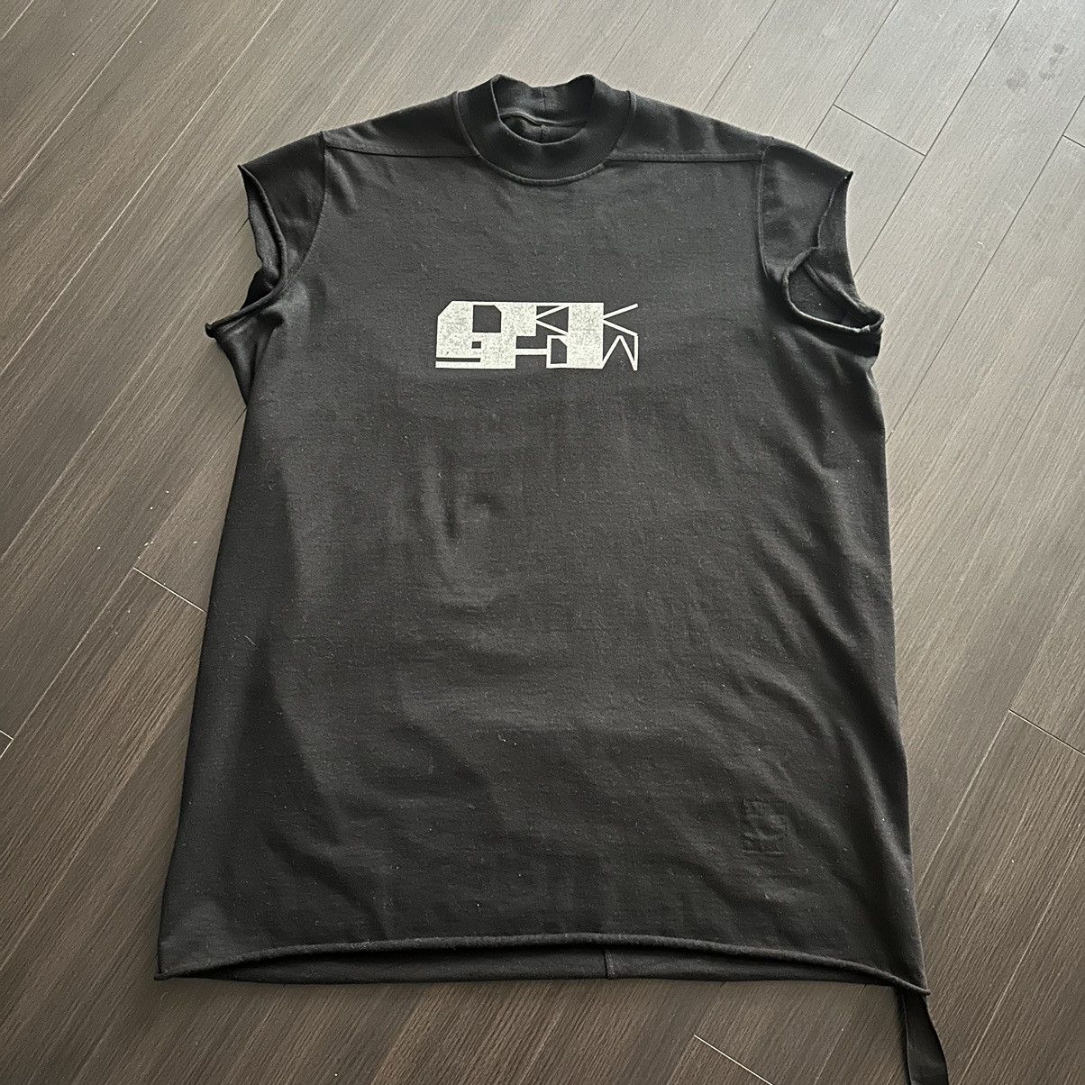 Rick Owens Drkshdw RICK OWENS DRKSHDW JUMBO LOGO PRINTED SWEATSHIRT Size US M / EU 48-50 / 2 - 1 Thumbnail