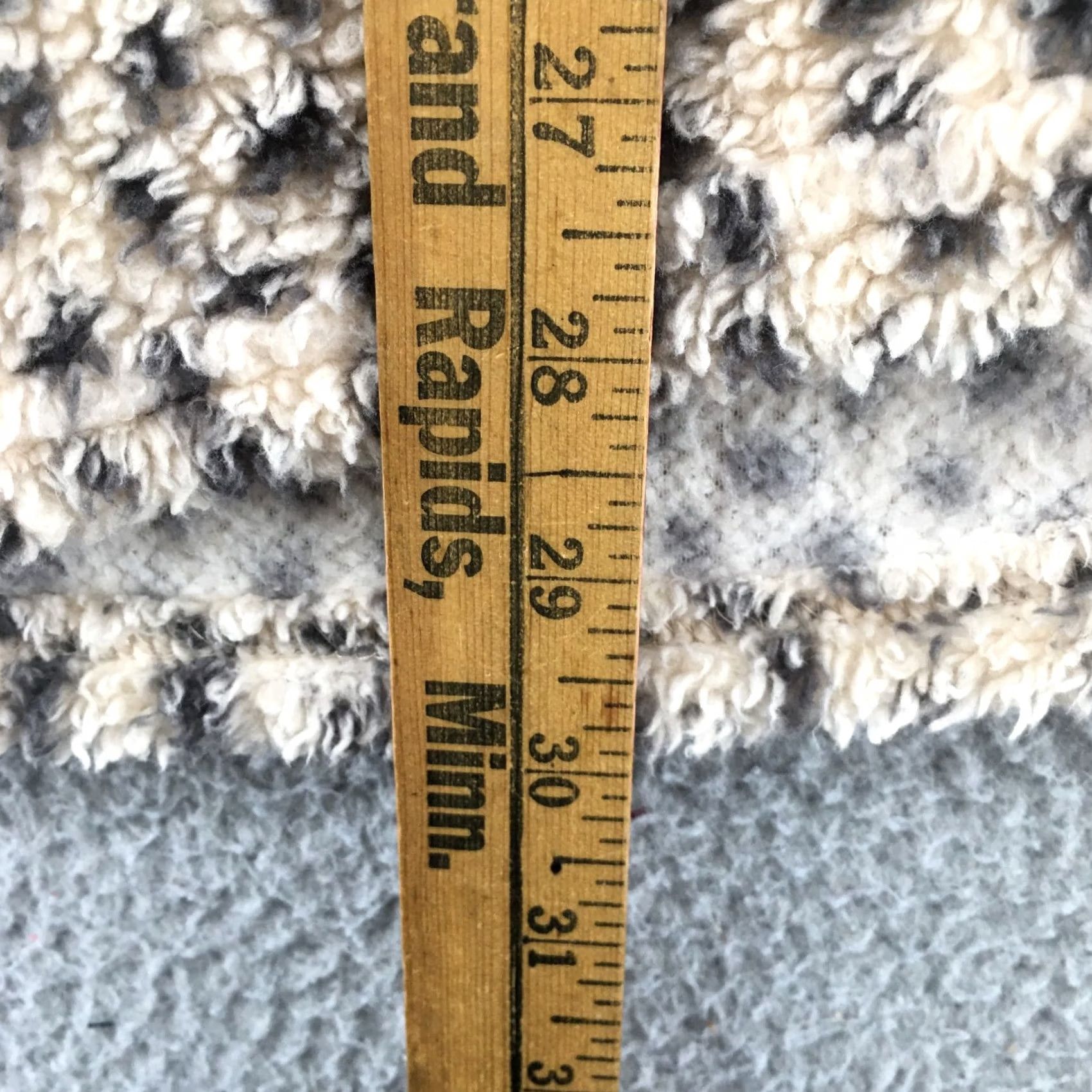 Vintage Maurices Quilted Leopard Sherpa Pullover Sweater Womens 3X Beige Snap Button Size XXL / US 16-18 / IT 52-54 - 5 Thumbnail