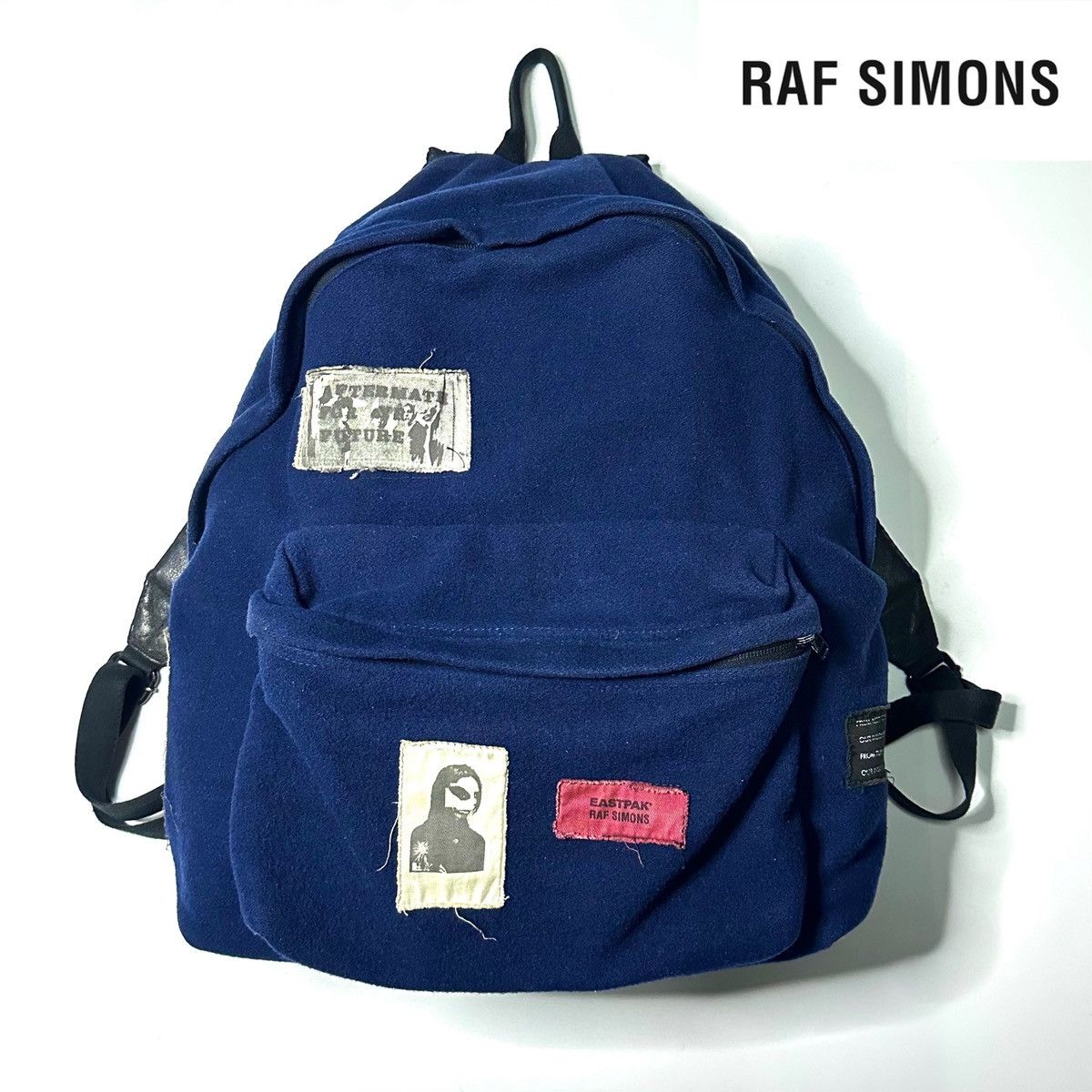 Raf Simons Raf Simons x Eastpak Wool Patch Backpack - AW08 | Grailed