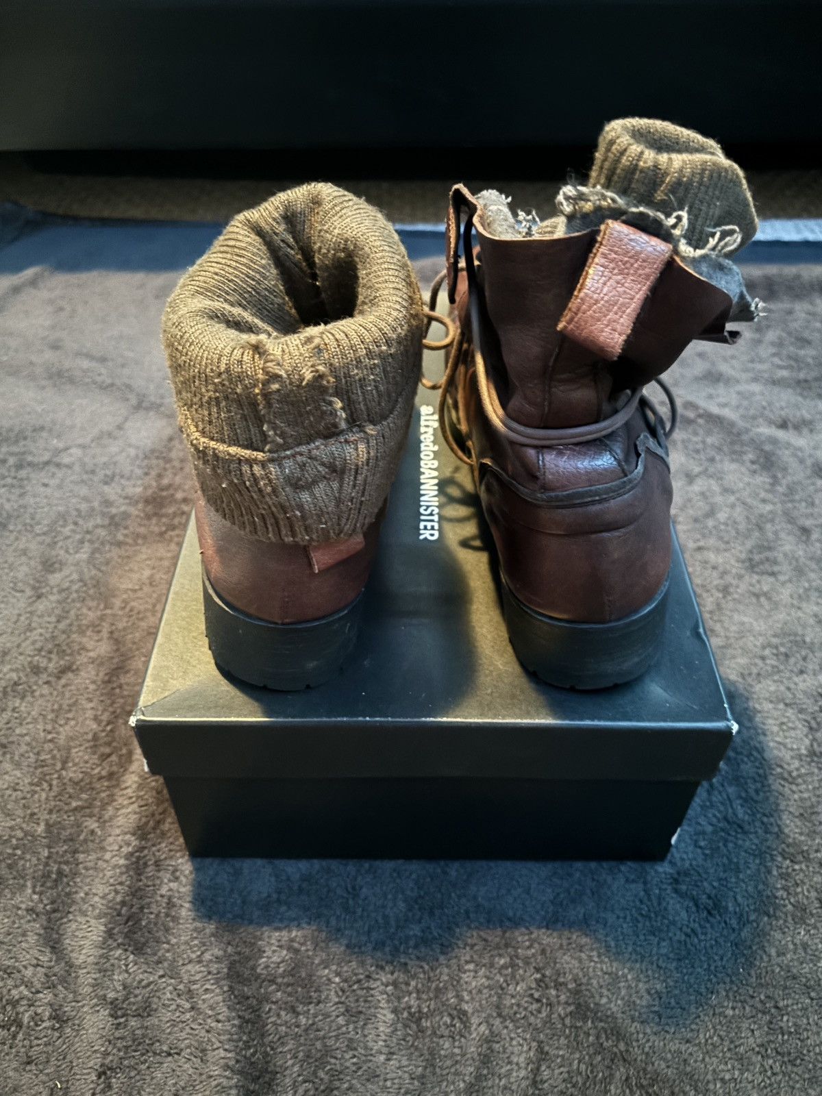 Alfredo Bannister Oxford sock boots