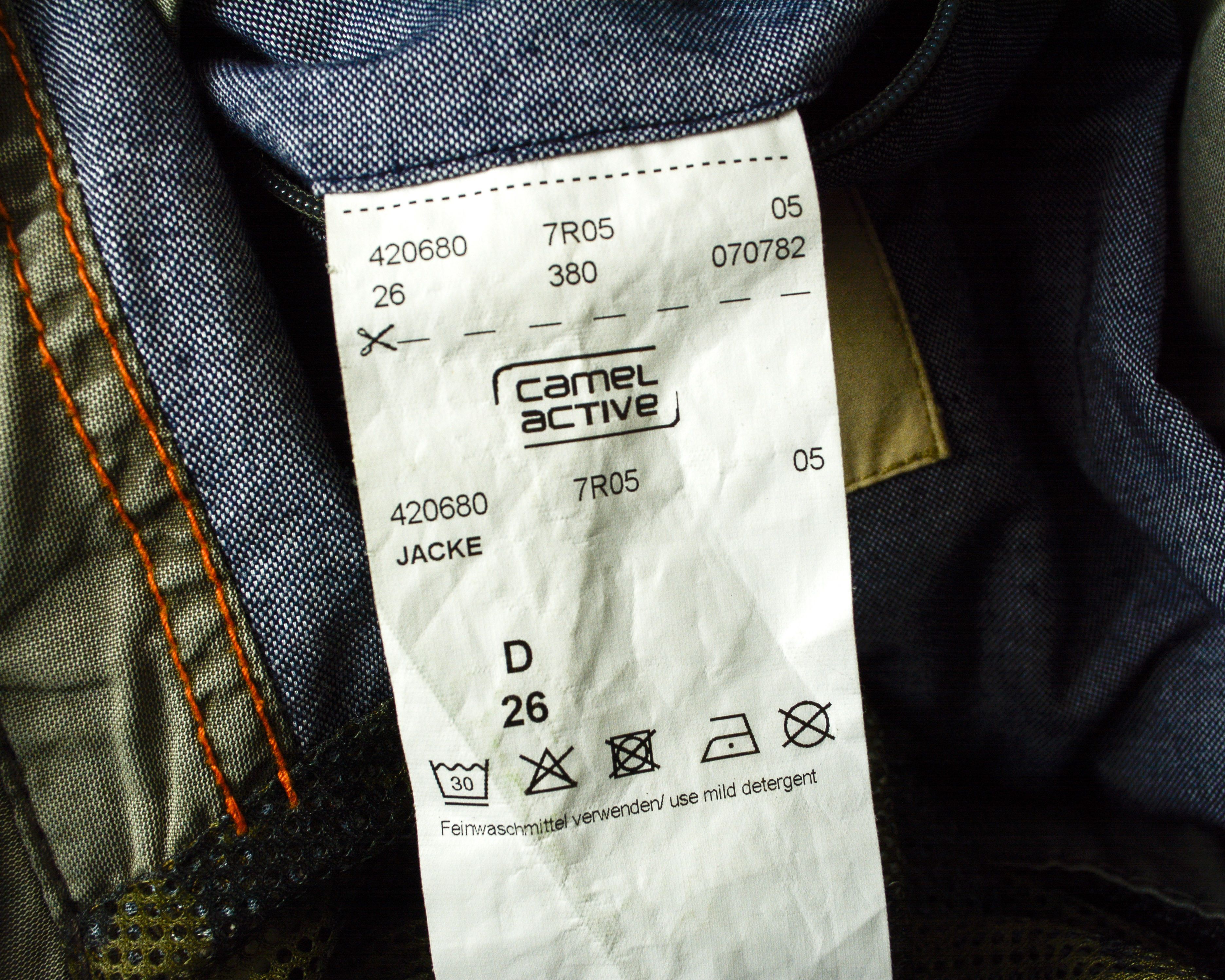 camel active Men Field Jacket M Cotton Coat Washed Khaki Hooded Size US M / EU 48-50 / 2 - 9 Thumbnail