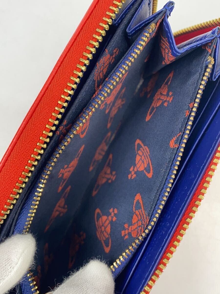 Vivienne Westwood Vivienne Westwood Plain Long Wallet Red Size ONE SIZE - 5 Thumbnail