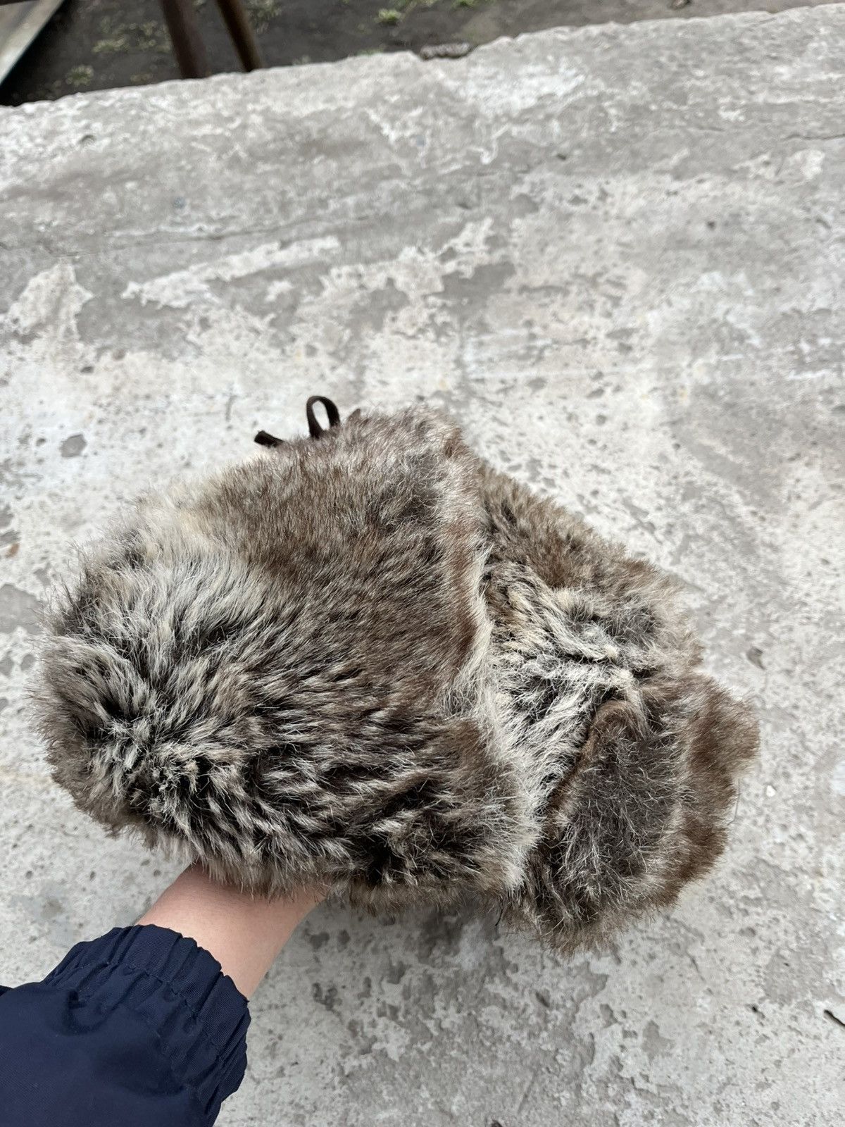 Hysteric Glamour × If Six Was Nine × Le Grande Bleu (L.G.B.) 90s Japanese Fur Faux Fuzzy Trapper Mohair Ushanka Hat Y2K Size ONE SIZE - 9 Thumbnail