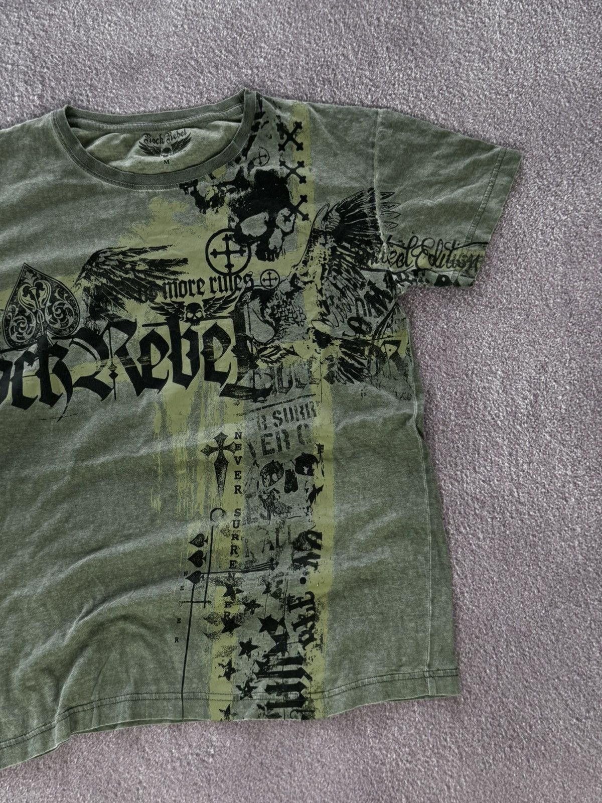Vintage Rock Rebel Cyber Grunge 00s Streetwear T-Shirt Size US M / EU 48-50 / 2 - 5 Thumbnail