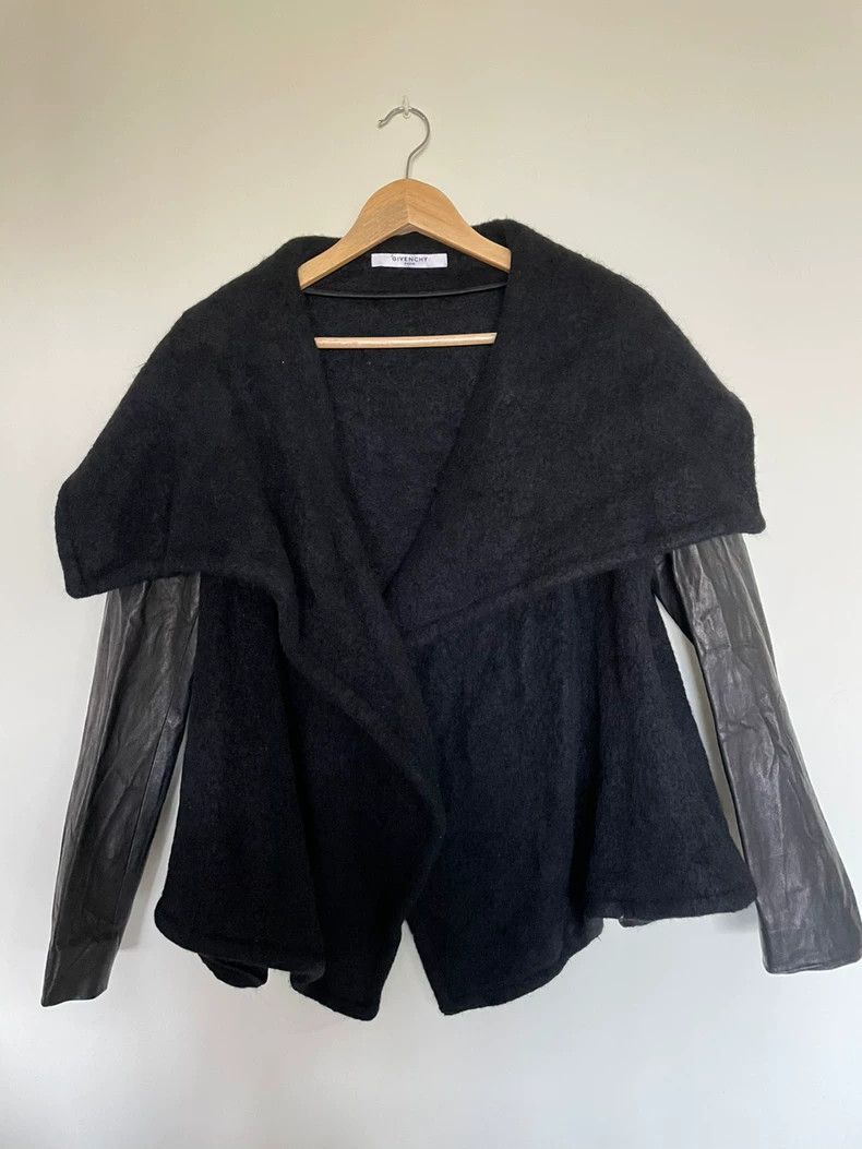 Other Givenchy Leather and alpaca wool blend jacket Size US L / EU 52-54 / 3 - 1 Thumbnail