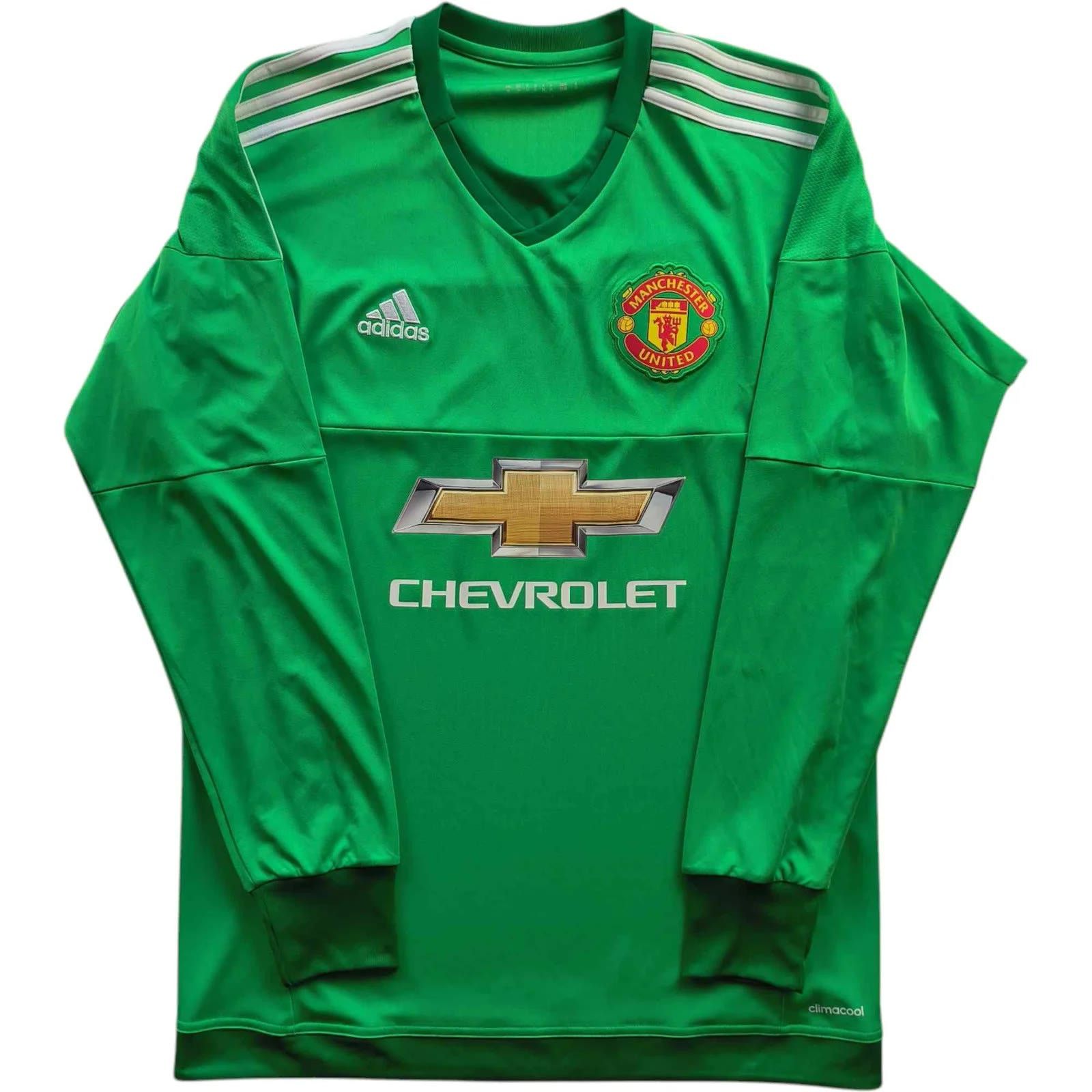 Adidas Manchester United 2015-16 goalkeeper football jersey size M Size US M / EU 48-50 / 2 - 1 Thumbnail