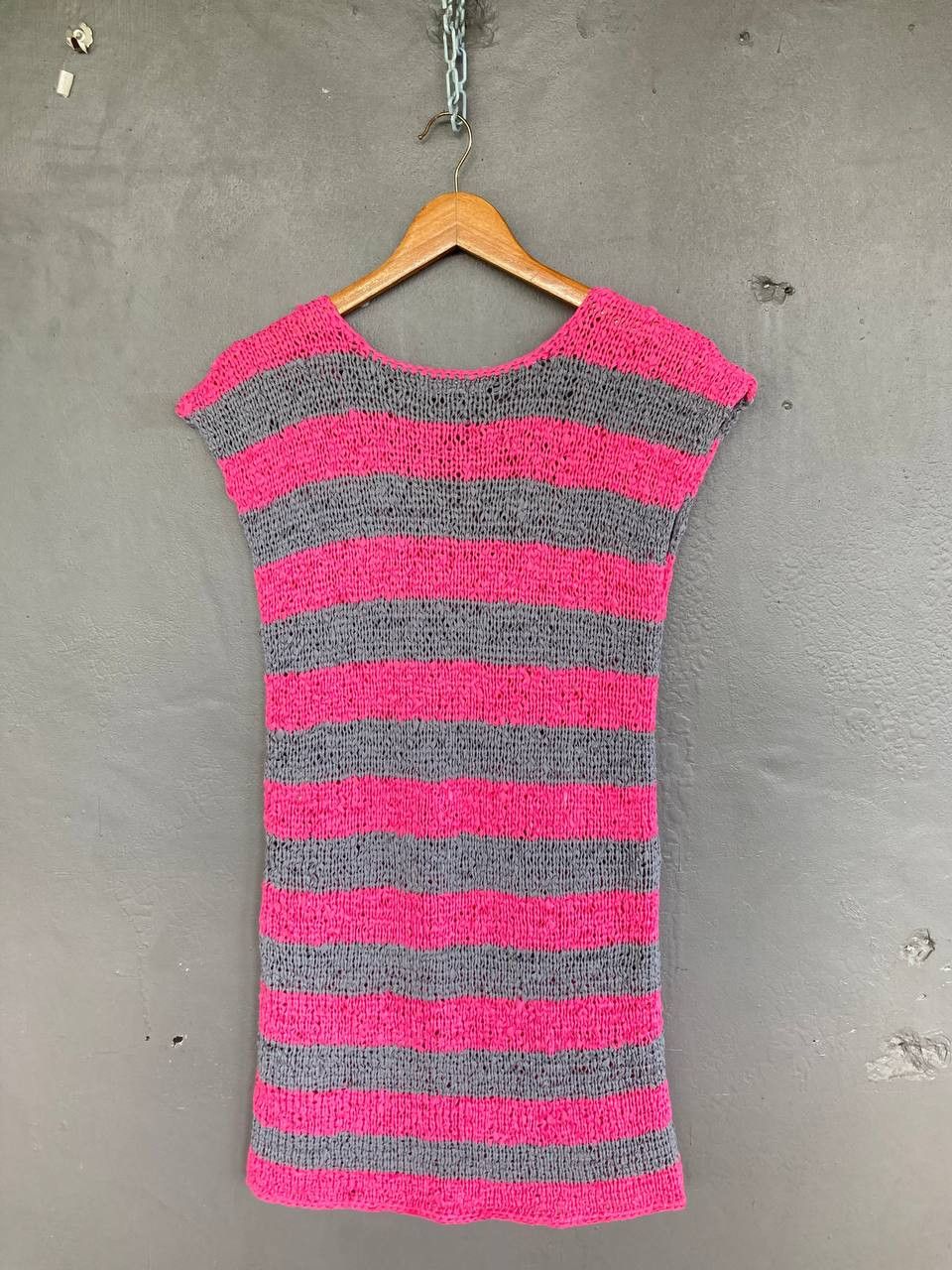 Pleats Please Issey Miyake Pleats Please Cable Knit Dress Size M / US 6-8 / IT 42-44 - 2 Thumbnail