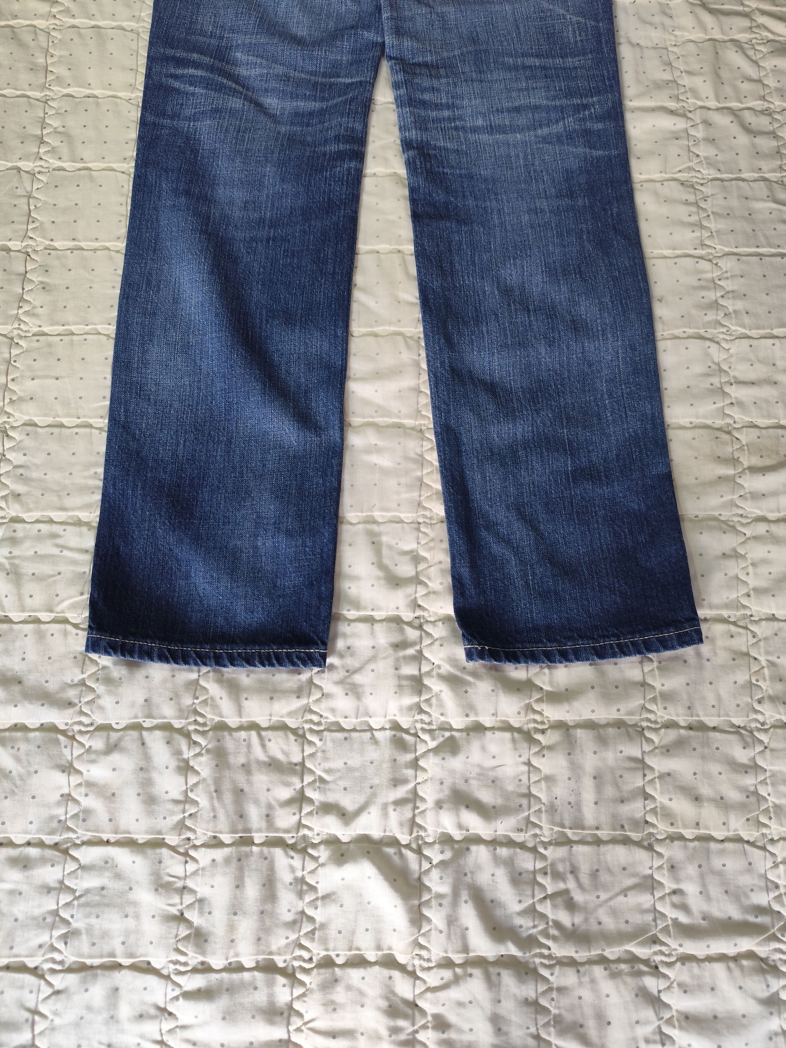 Beauty Beast × Edwin × If Six Was Nine Vintage Edwin 503 Blue Trip Washed Denim J017 Size 26" / US 2 / IT 38 - 10 Thumbnail