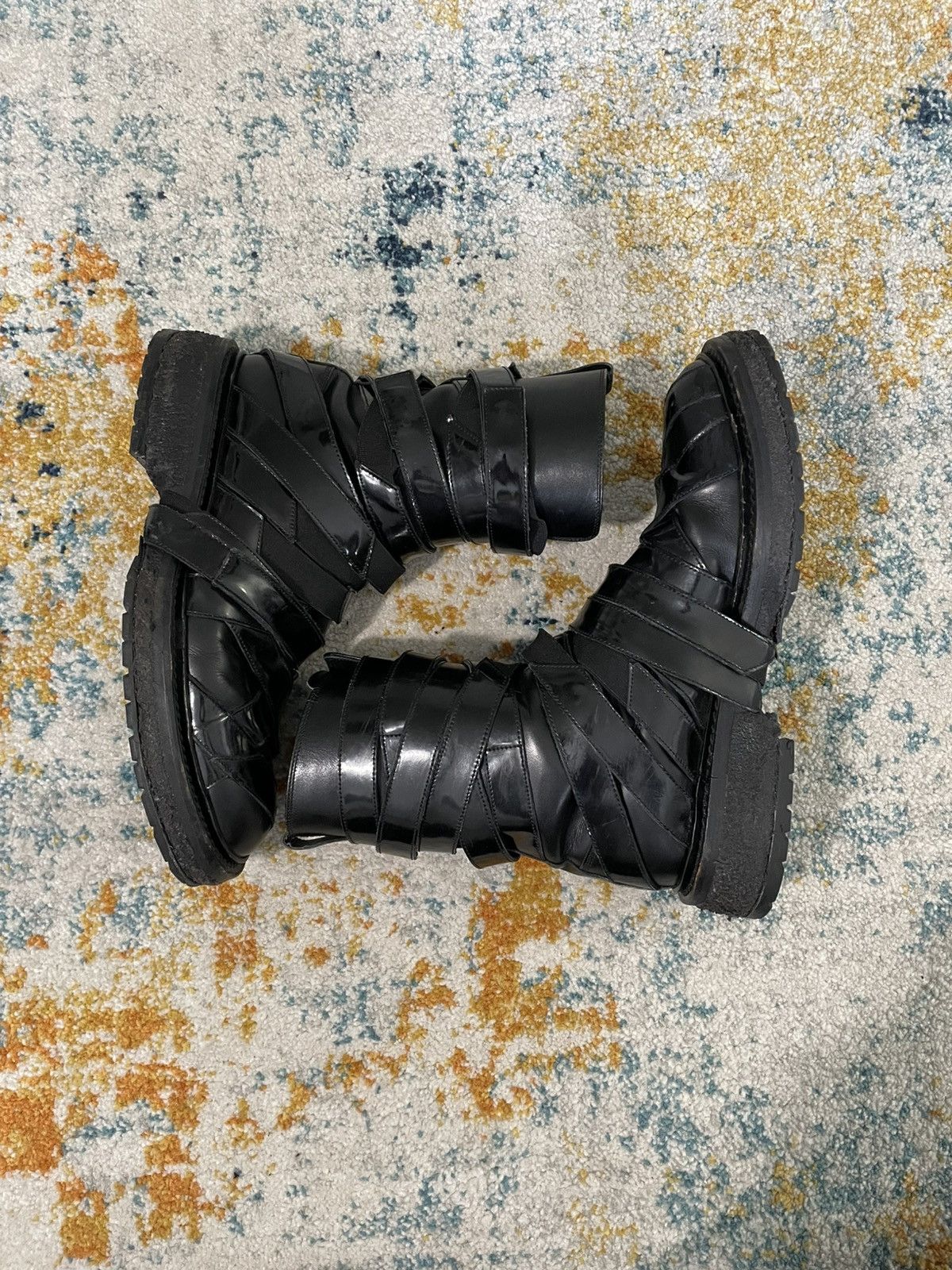 Dior Dior 08 ‘Lumiere Du Nord’ Strap Boots Size US 7.5 / EU 40-41 - 2 Thumbnail