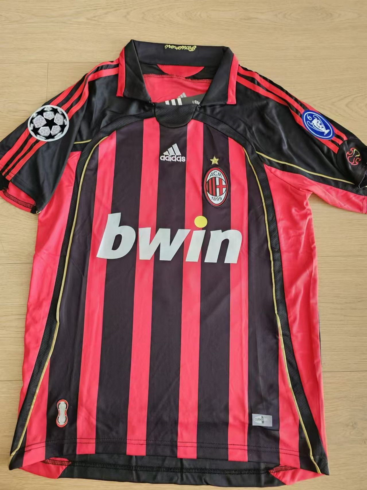 Other 2006 2007 AC Milan #3 Paolo Maldini Jersey Home Size US L / EU 52-54 / 3 - 2 Thumbnail