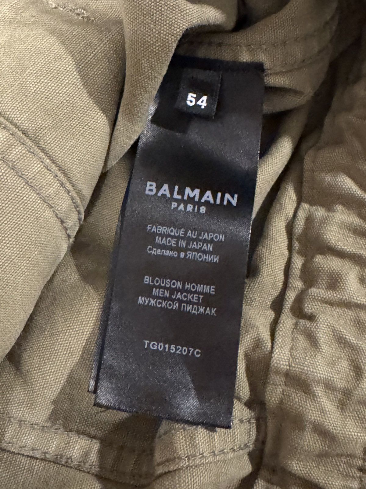 Balmain Balmain Denim Jacket W/ Cotton Sleeves Size US L / EU 52-54 / 3 - 5 Thumbnail