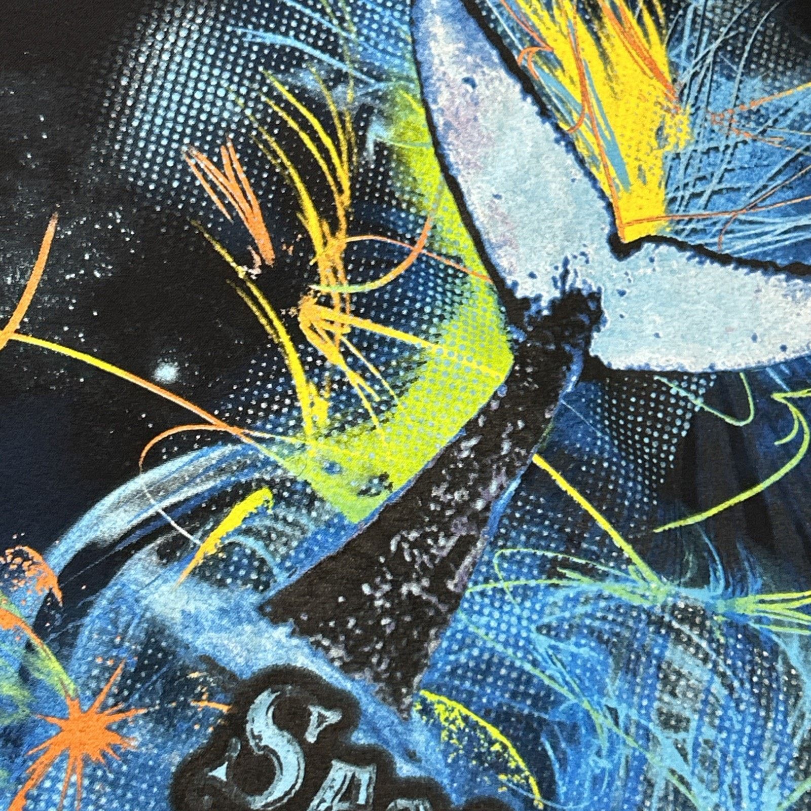 Quiksilver Sea World Orca Retro Print Shirt Men 2XL Ocean Surfing Surf Size US XXL / EU 58 / 5 - 8 Thumbnail