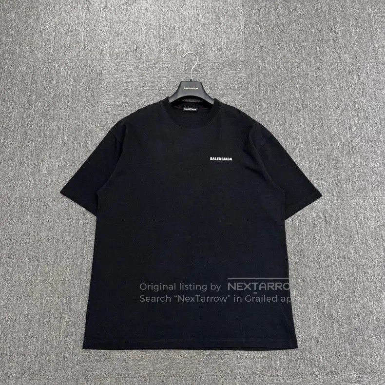 Balenciaga Balenciaga Logo Print Short Sleeve Tee. Size US S / EU 44-46 / 1 - 1 Thumbnail