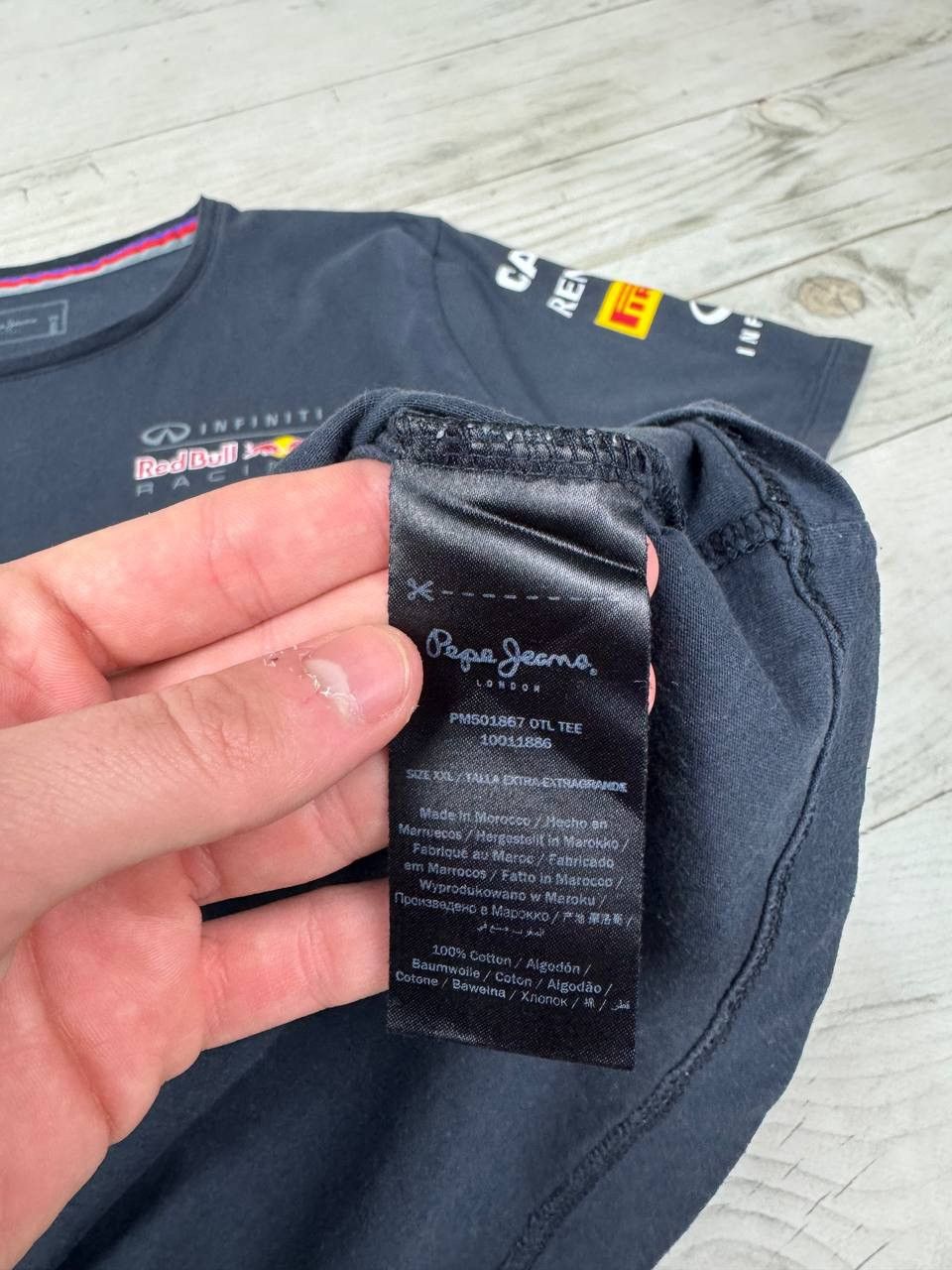 Pepe Jeans Infinity Red Bull Racing Pepe Jeans T- Shirt F1 Size US XL / EU 56 / 4 - 12 Thumbnail