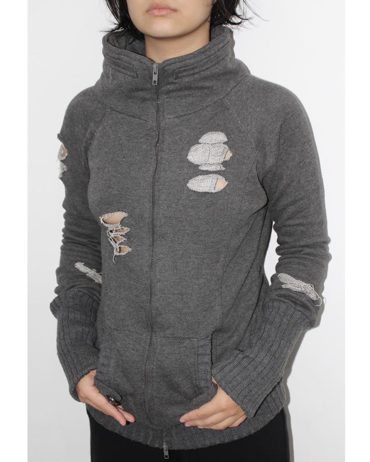 Japanese Brand 2000S PRIVATE BEACH RIPPED BONO JACKET Size US M / EU 48-50 / 2 - 1 Thumbnail