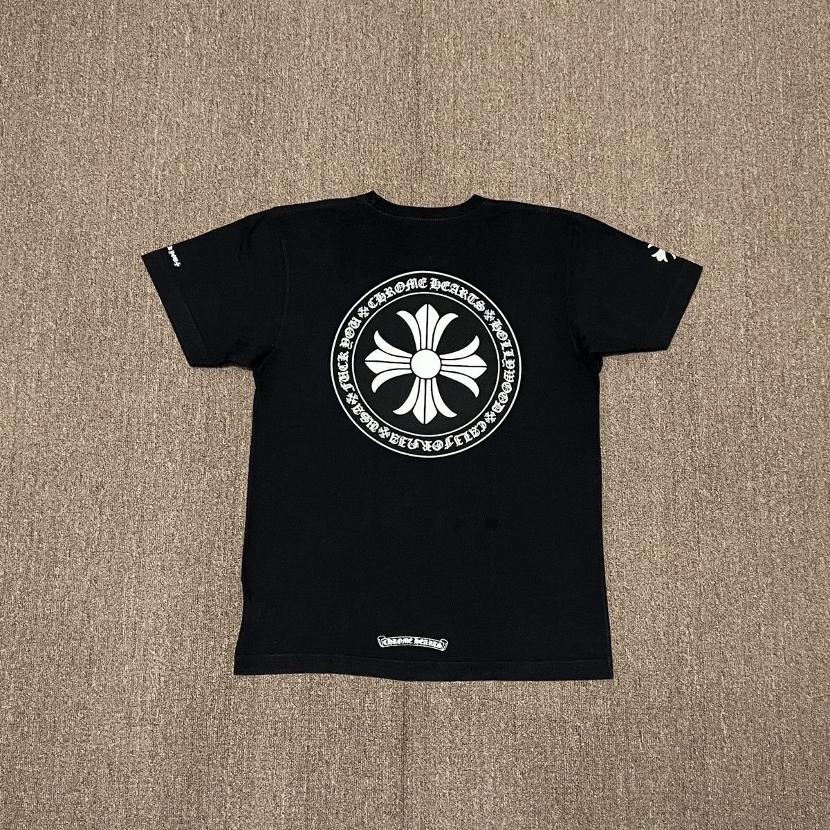Chrome Hearts cross Logo Vintage Tee