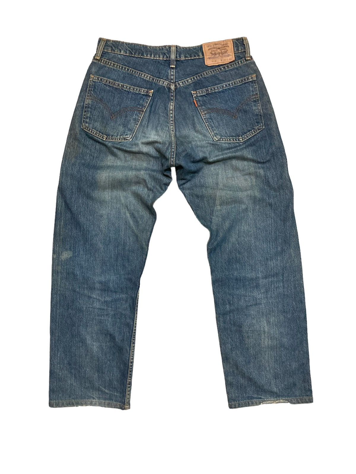 Levi's Vintage Distressed Levi’s Orange Tab 612 Blue Jeans Size US 33 - 6 Thumbnail