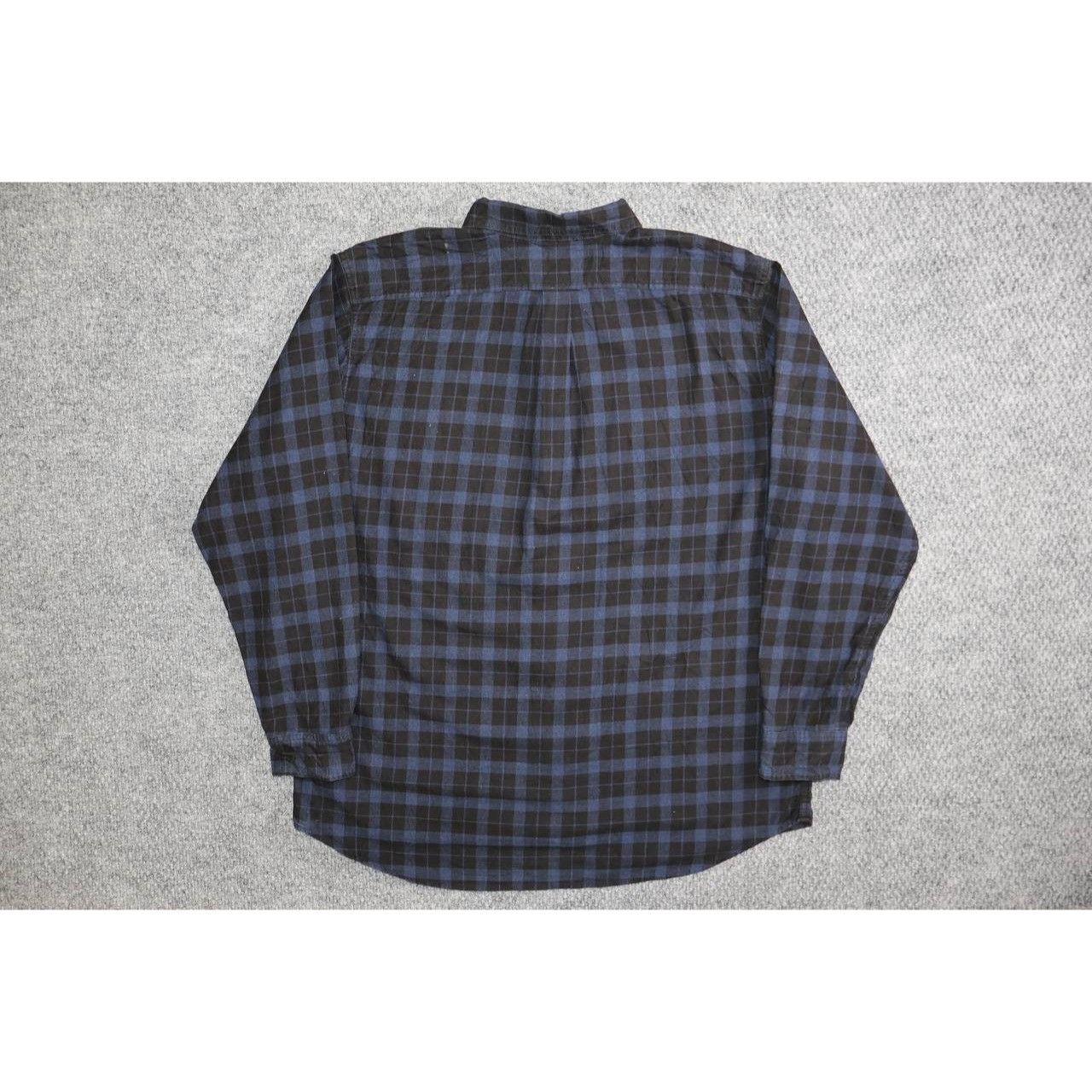 Filson Filson Flannel Work Shirt Blue and Black Plaid Size XL Size US XL / EU 56 / 4 - 2 Thumbnail
