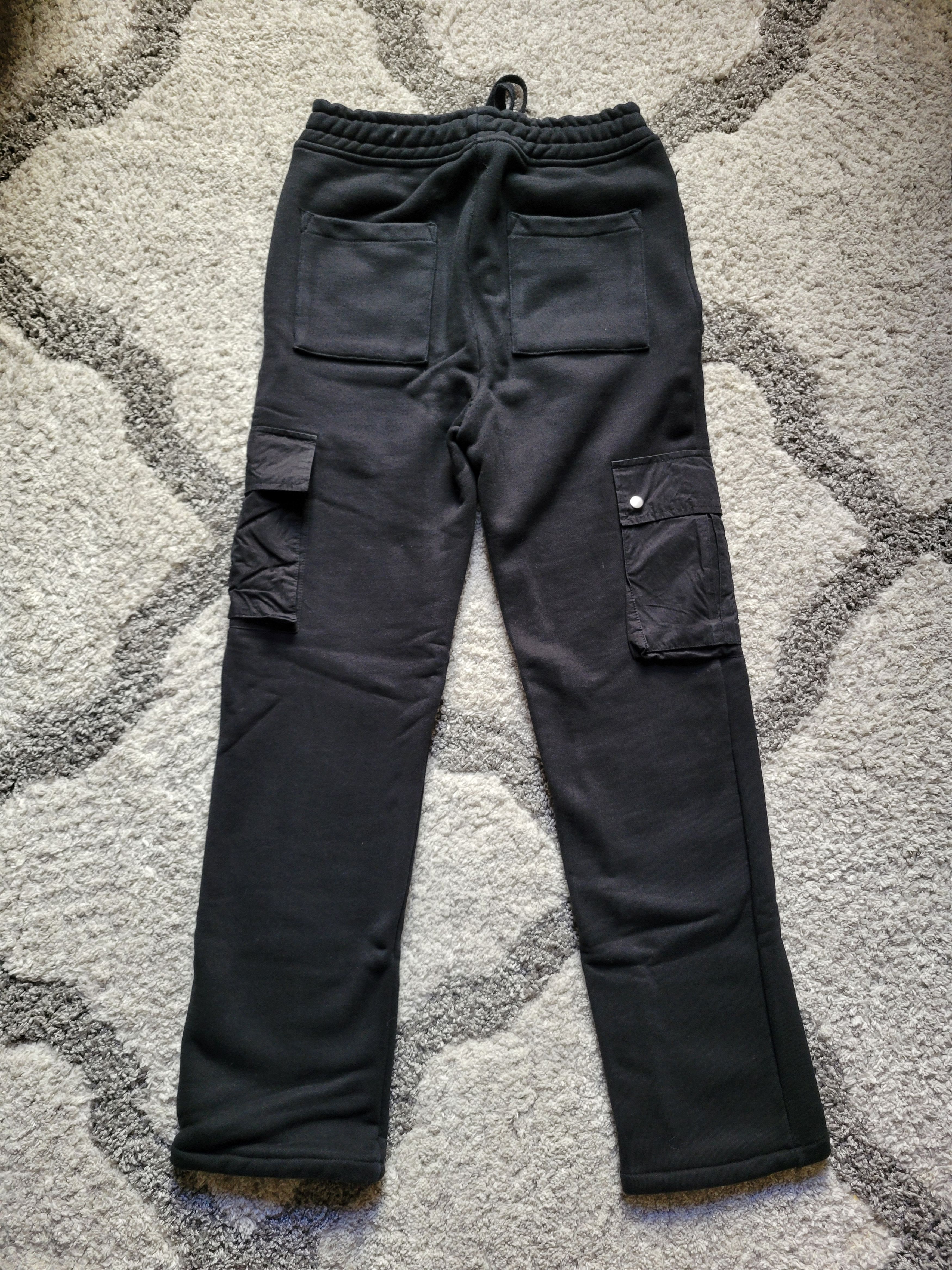 Japanese Brand × Vintage Utility Sweatpants Black Korean Brand GRUNGE NUMBER NINE Size US 30 / EU 46 - 13 Thumbnail