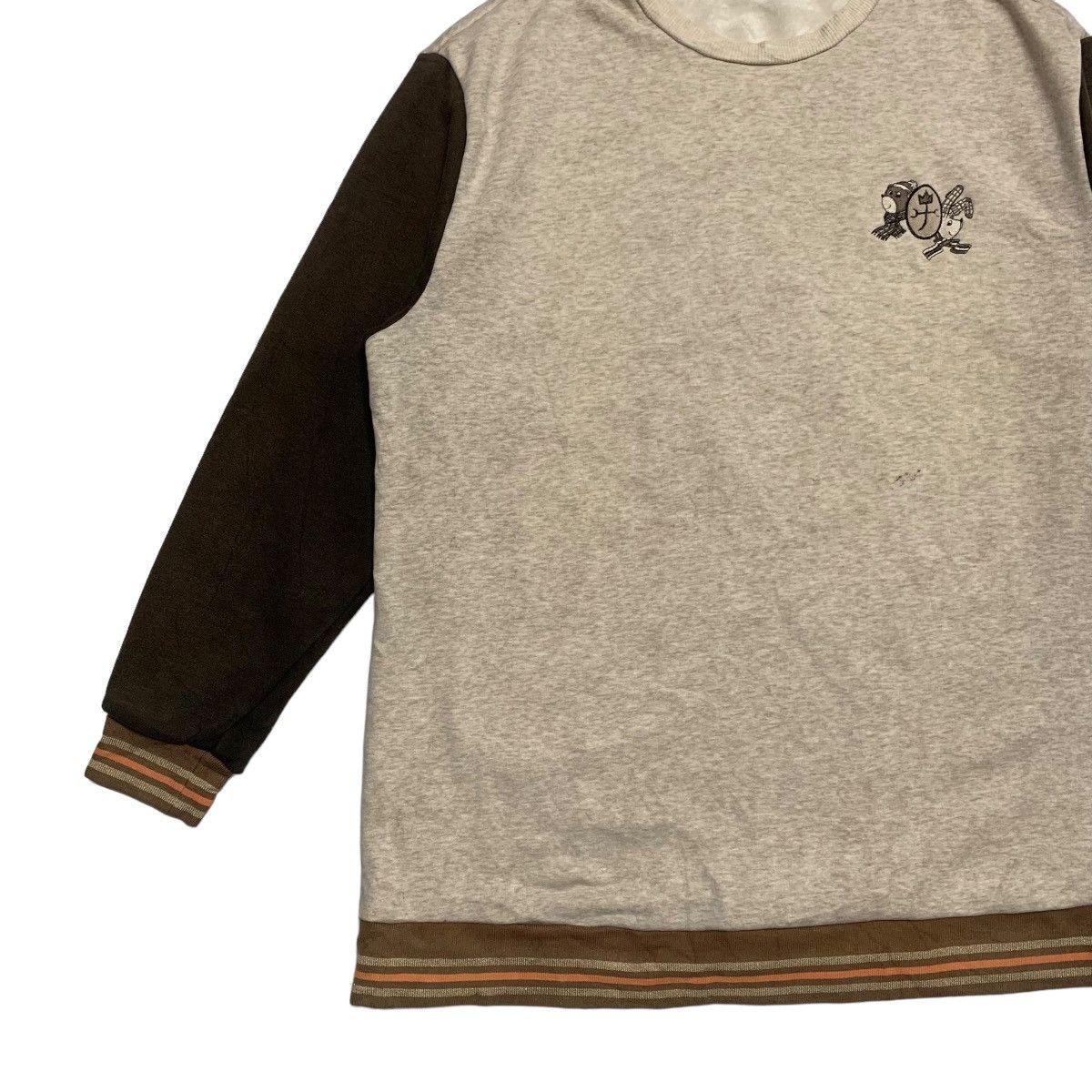 Jean Charles De Castelbajac Castelbajac Big Picture Color Block Sweatshirt Size US M / EU 48-50 / 2 - 8 Thumbnail