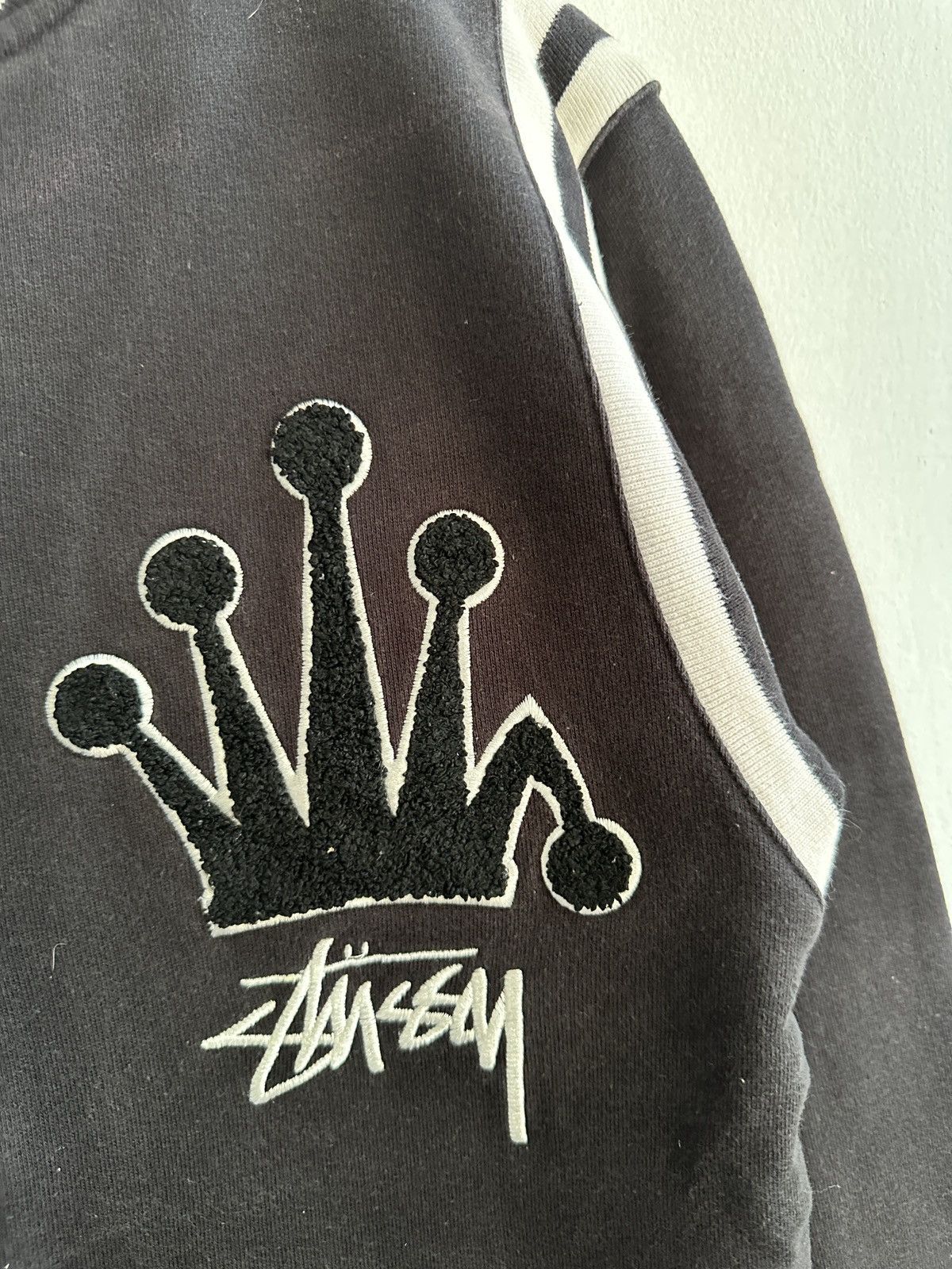 Stussy vintage stussy embroidered logo bomber jacket Size US M / EU 48-50 / 2 - 4 Thumbnail
