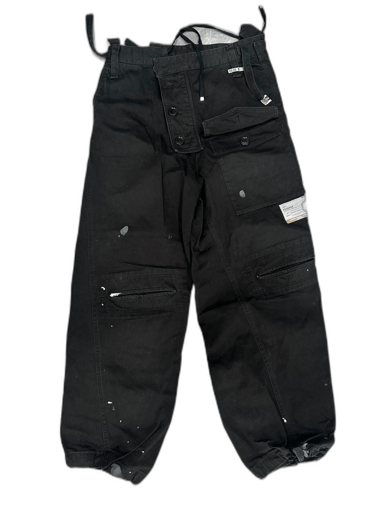 Maison MIHARA YASUHIRO Oversized Cargo Pants with Paint Splatter Detail Size US 44 / EU 60 - 1 Thumbnail